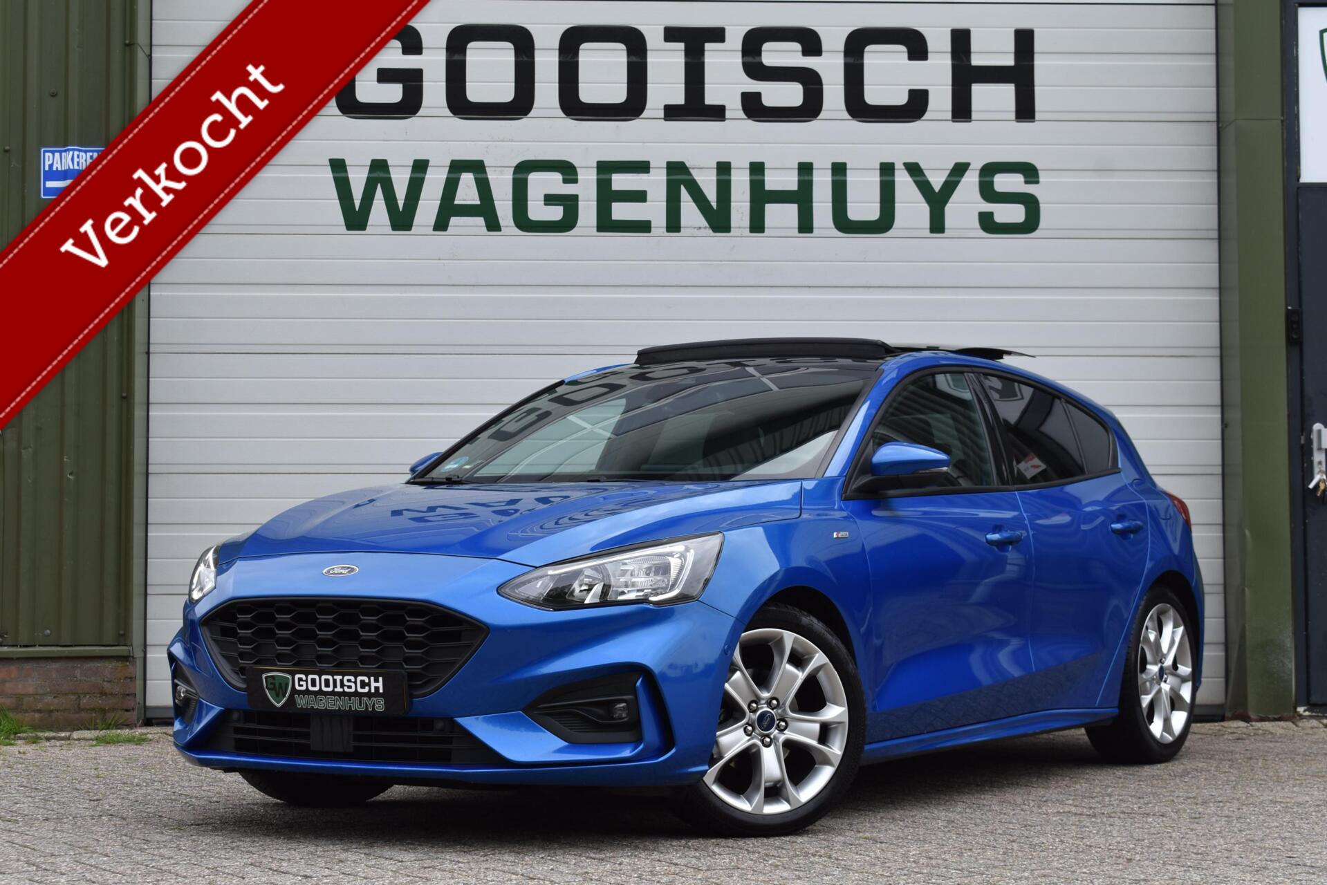 Ford Focus 1.0 EcoBoost Hybrid ST Line Business | Pano | Winterpakket | 2020 - voorkant