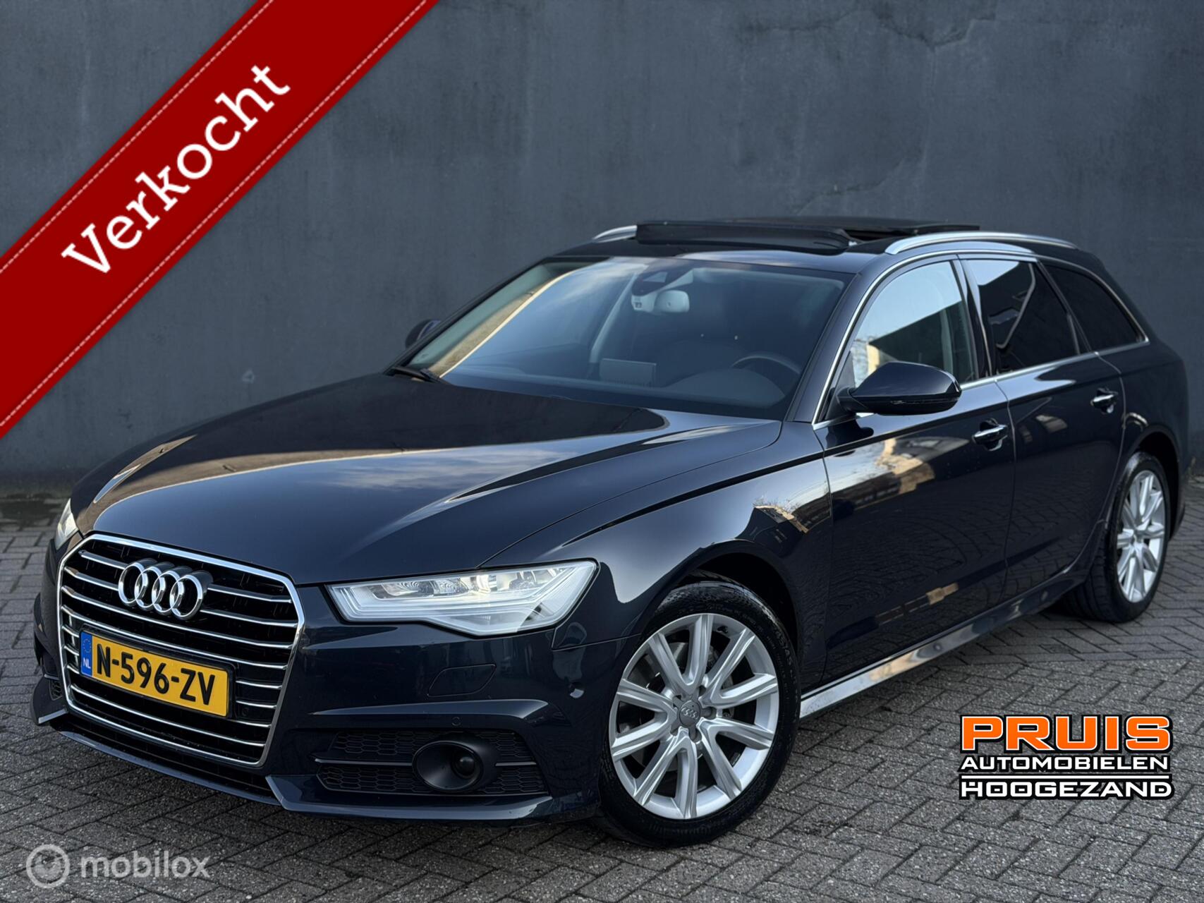Audi A6 Avant 2.0 TDI ultra S line Edition -BOMVOL- *INRUIL MOGELIJK* 2018 - voorkant