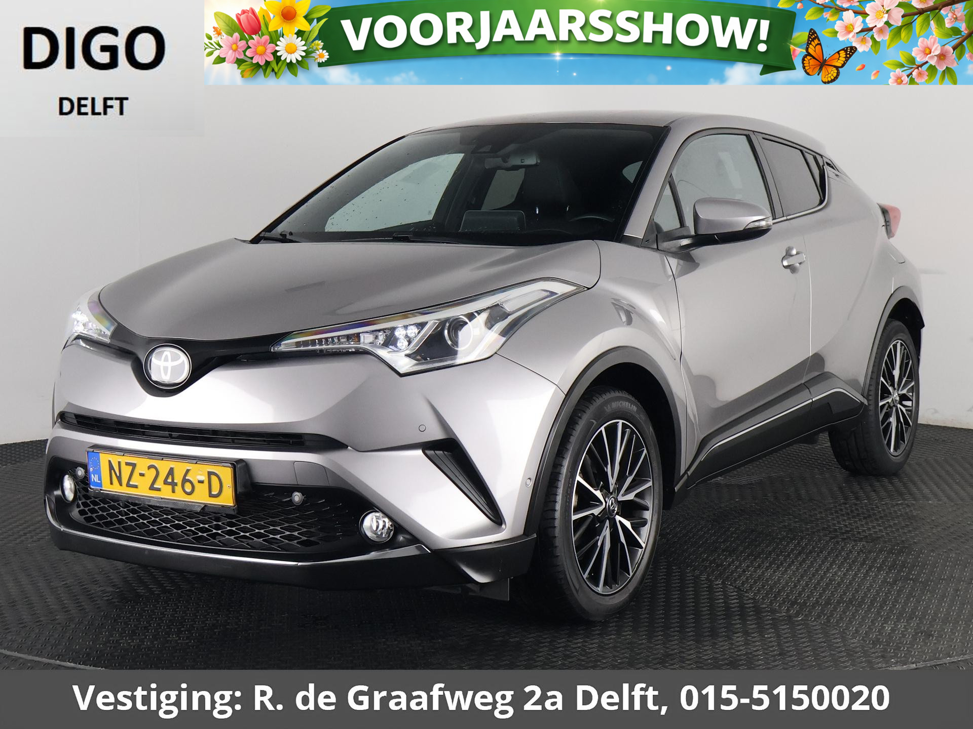 Toyota Toyota C-hr 1.2 Executive 2017 - voorkant