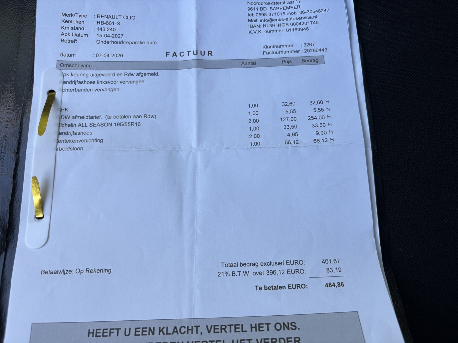 Foto van Renault Clio