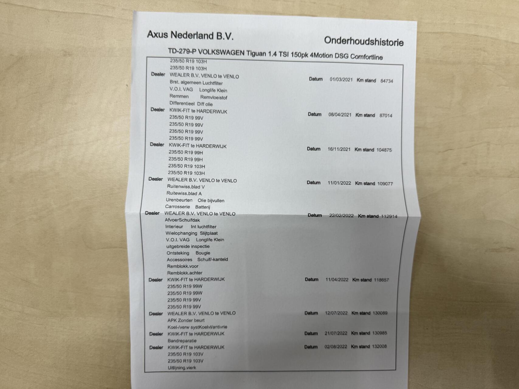 Foto van Volkswagen Tiguan