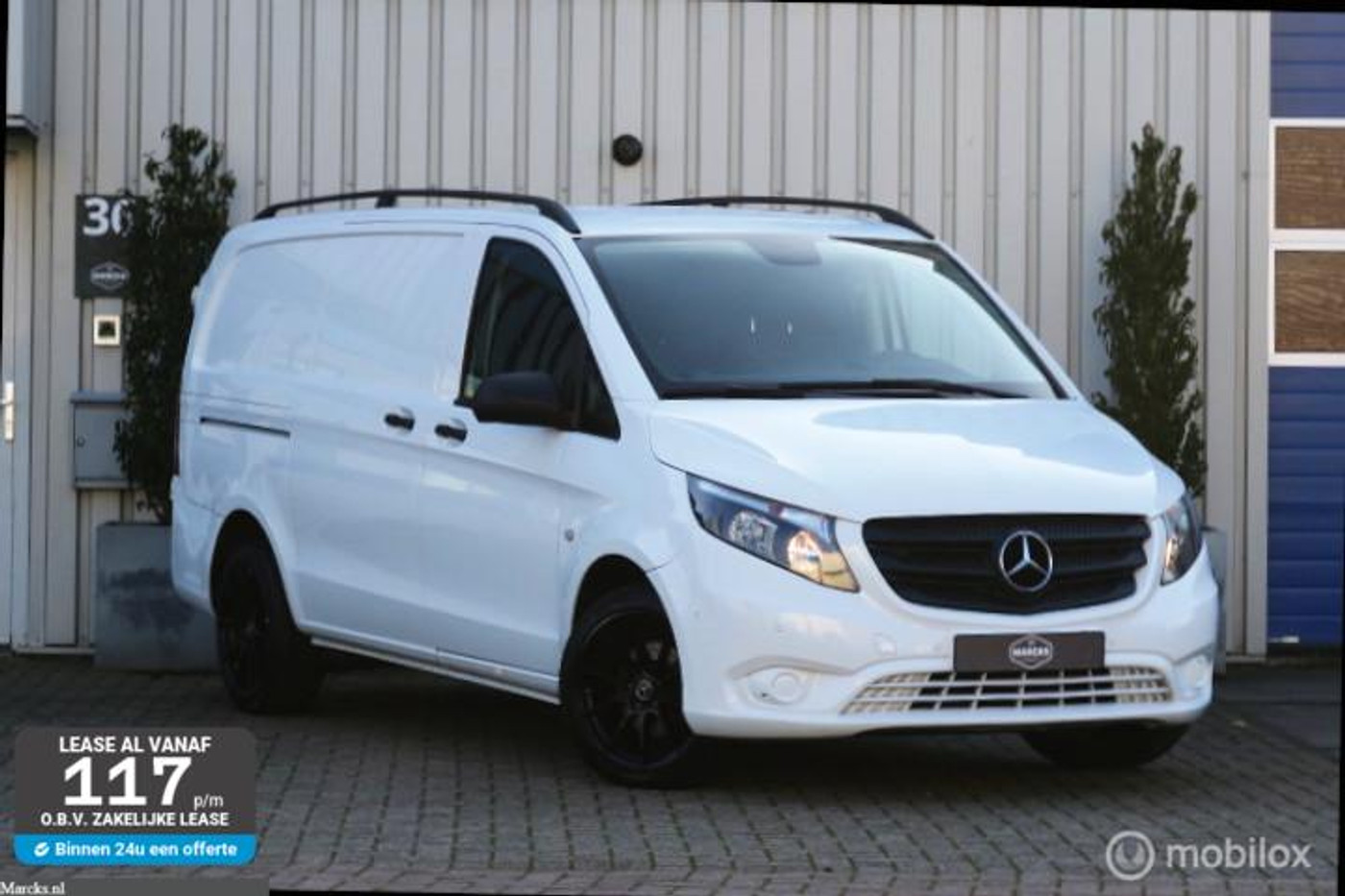 Mercedes-Benz Vito 111 CDI Lang EURO 6  Versnelingen 3 Pers 2017 - voorkant