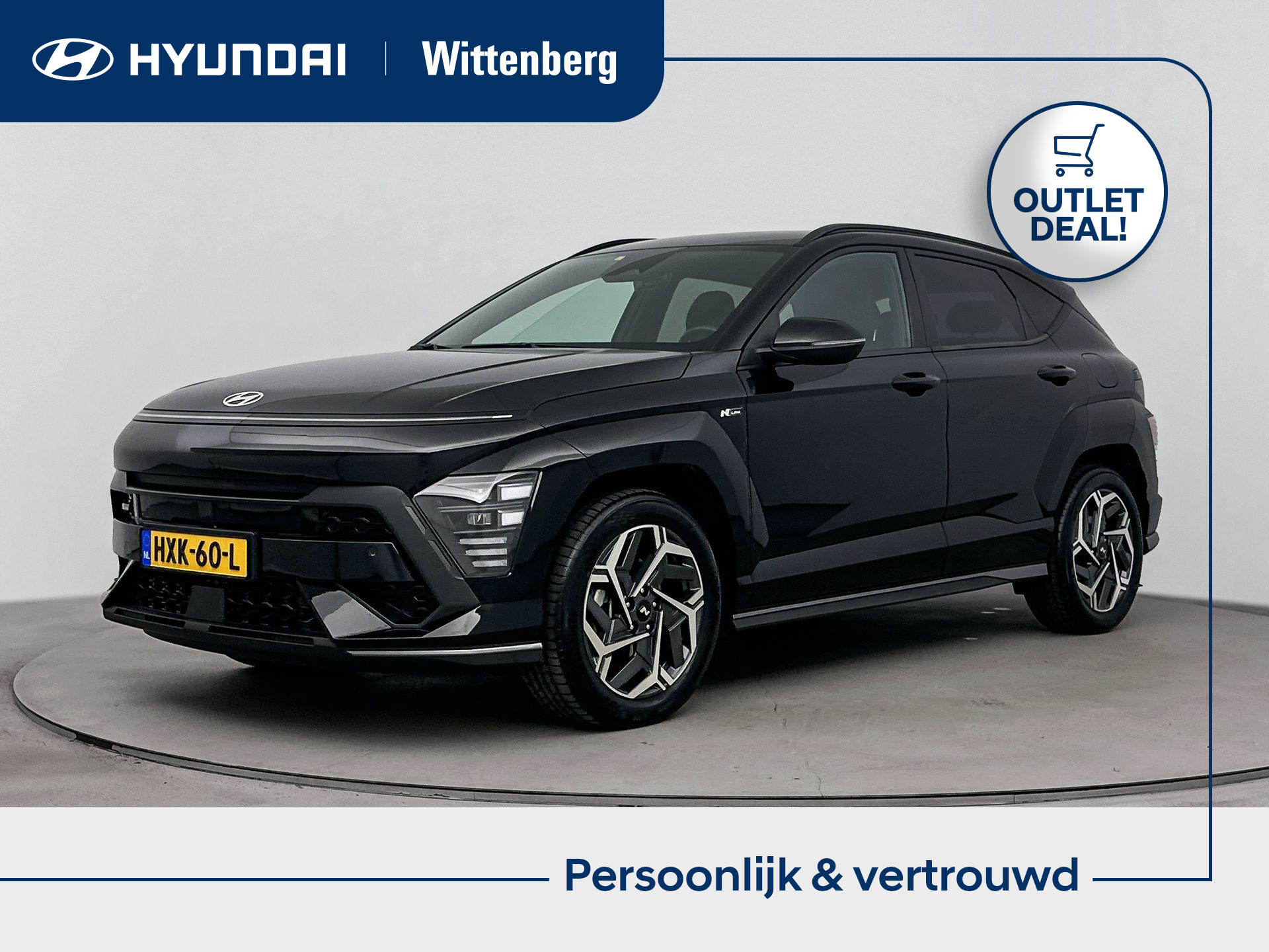 Hyundai Kona 1.6 GDI HEV N Line Editon 2024 - voorkant