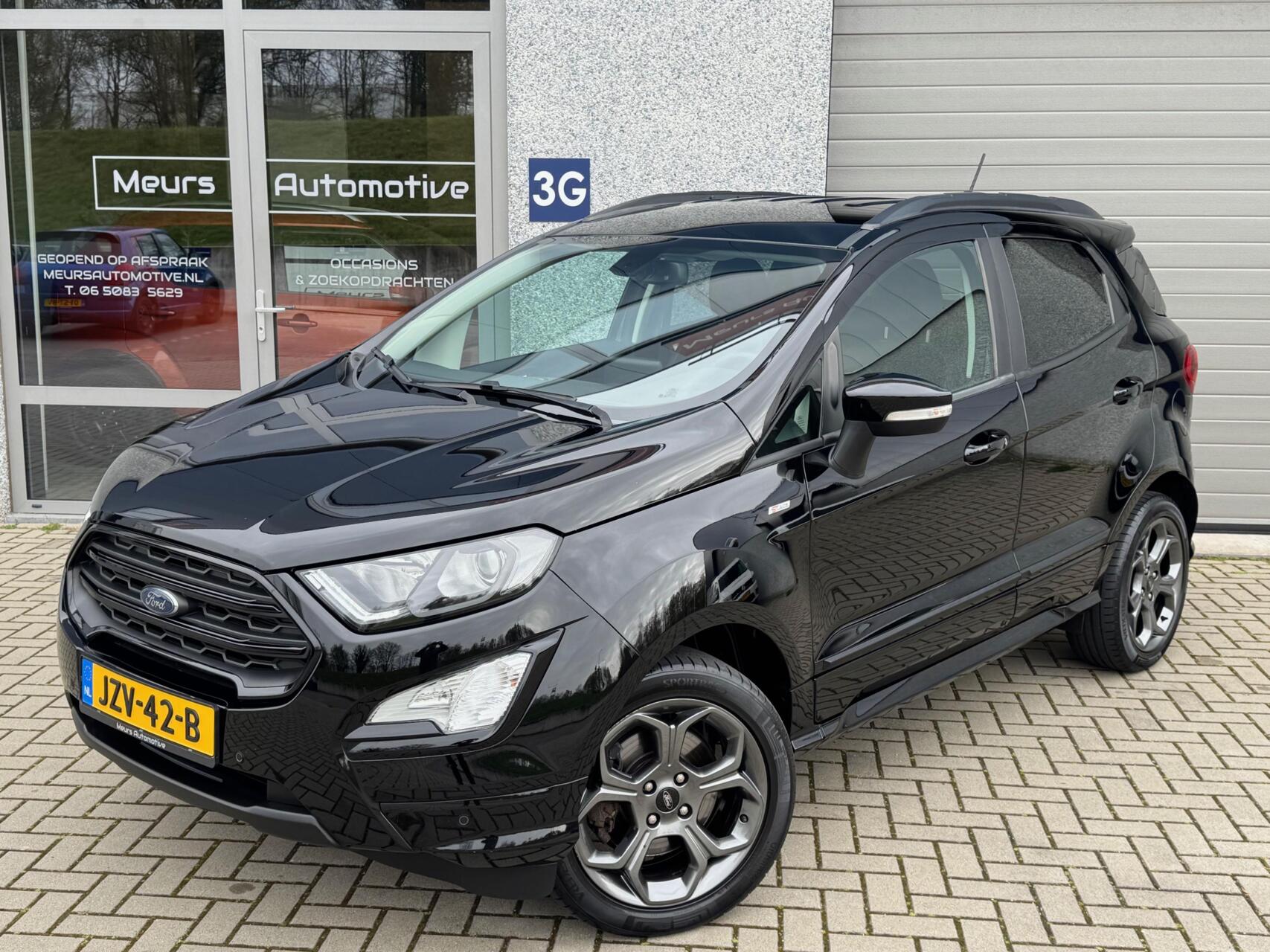 Ford Ecosport 1.0 EcoBoost ST-Line Black CarPlay/Camera/Navi/Cruise/Stoelverwar/PDC 2018 - voorkant