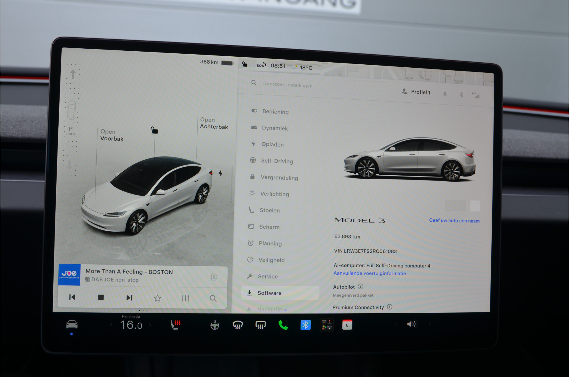 Foto van Tesla Model 3