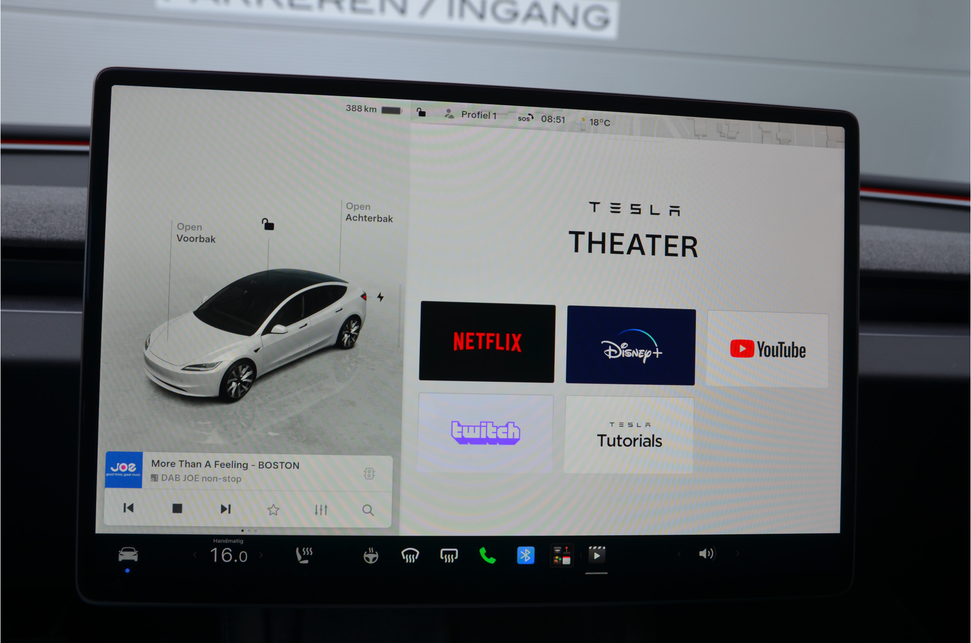 Foto van Tesla Model 3