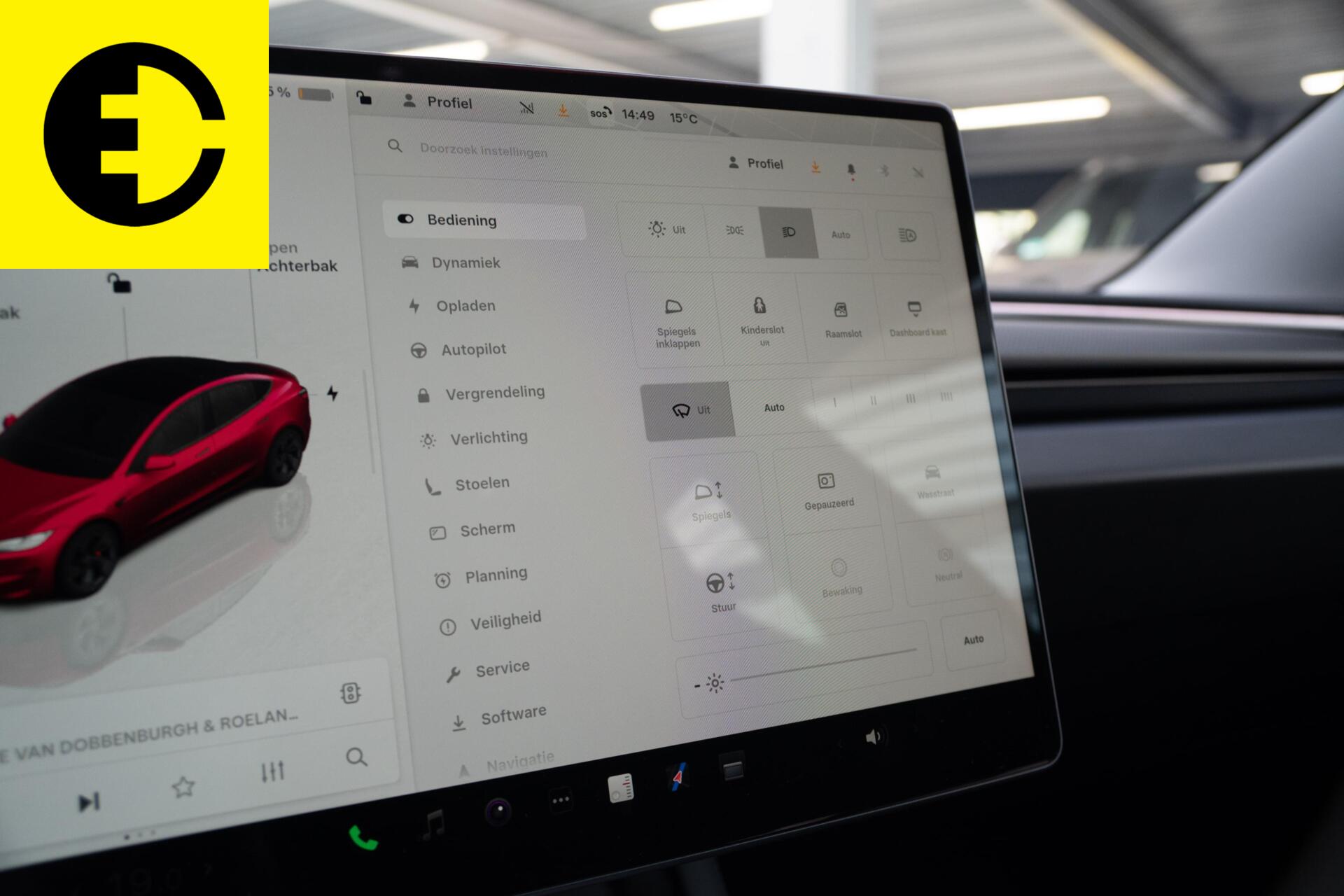 Foto van Tesla Model 3