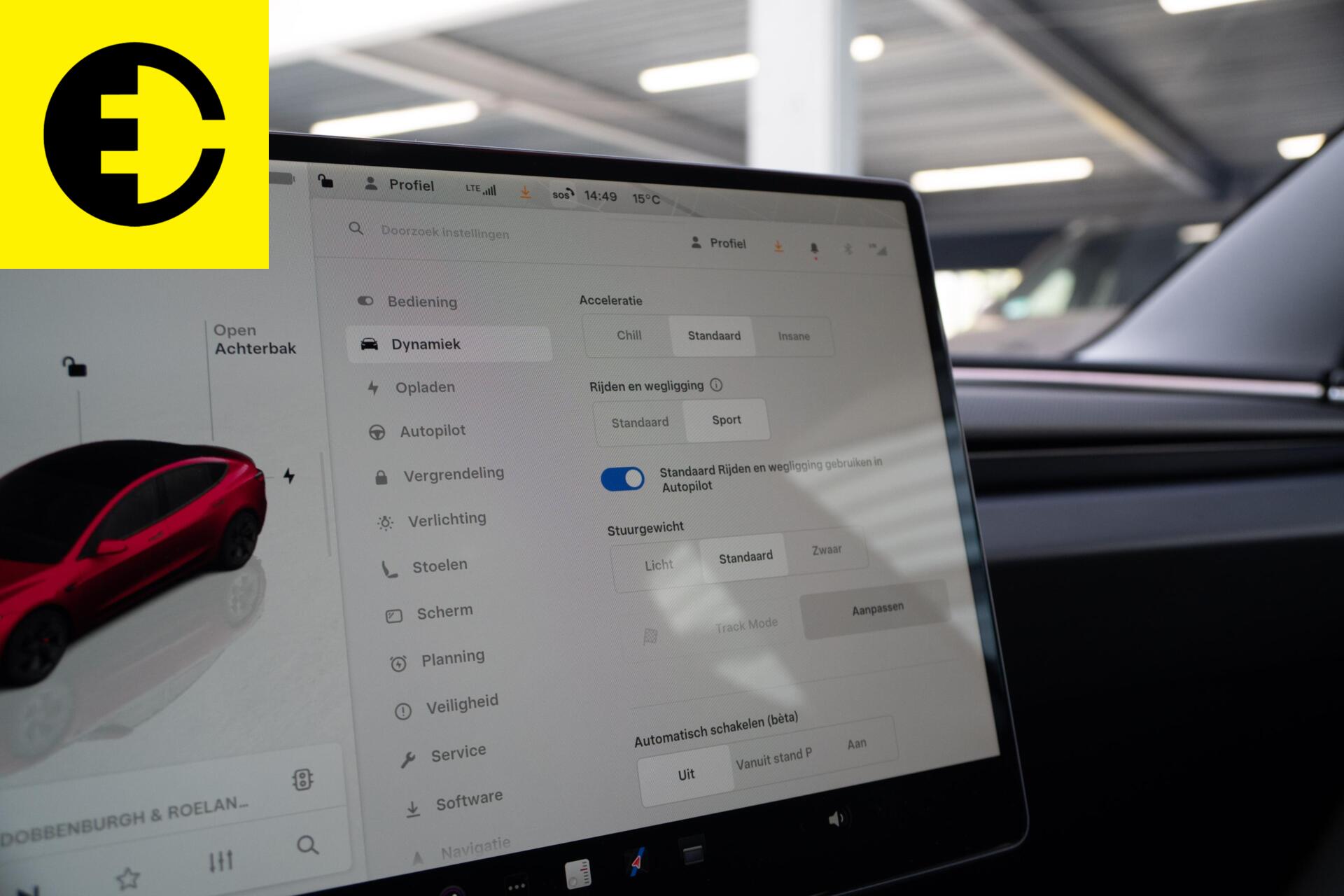 Foto van Tesla Model 3