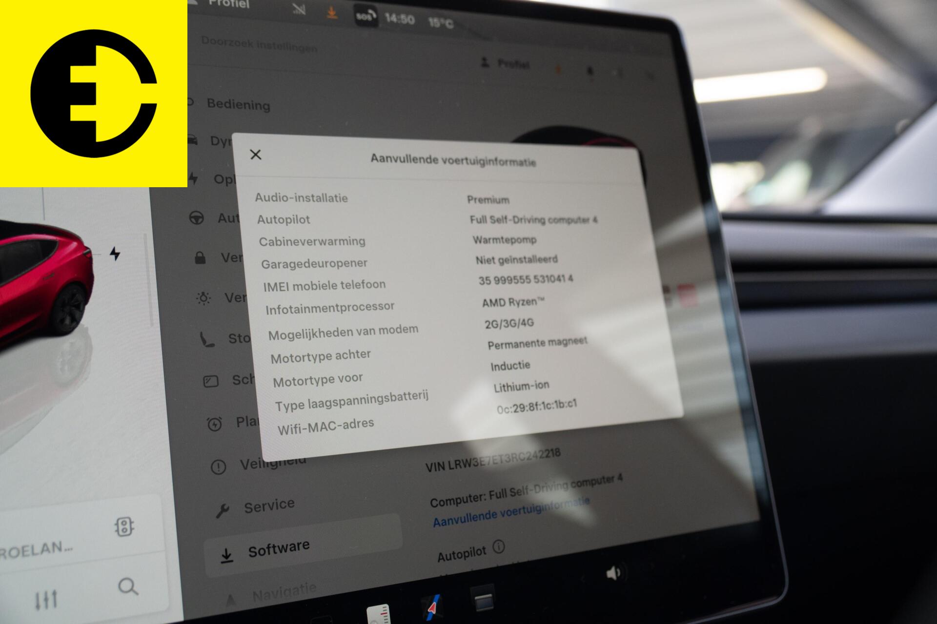 Foto van Tesla Model 3