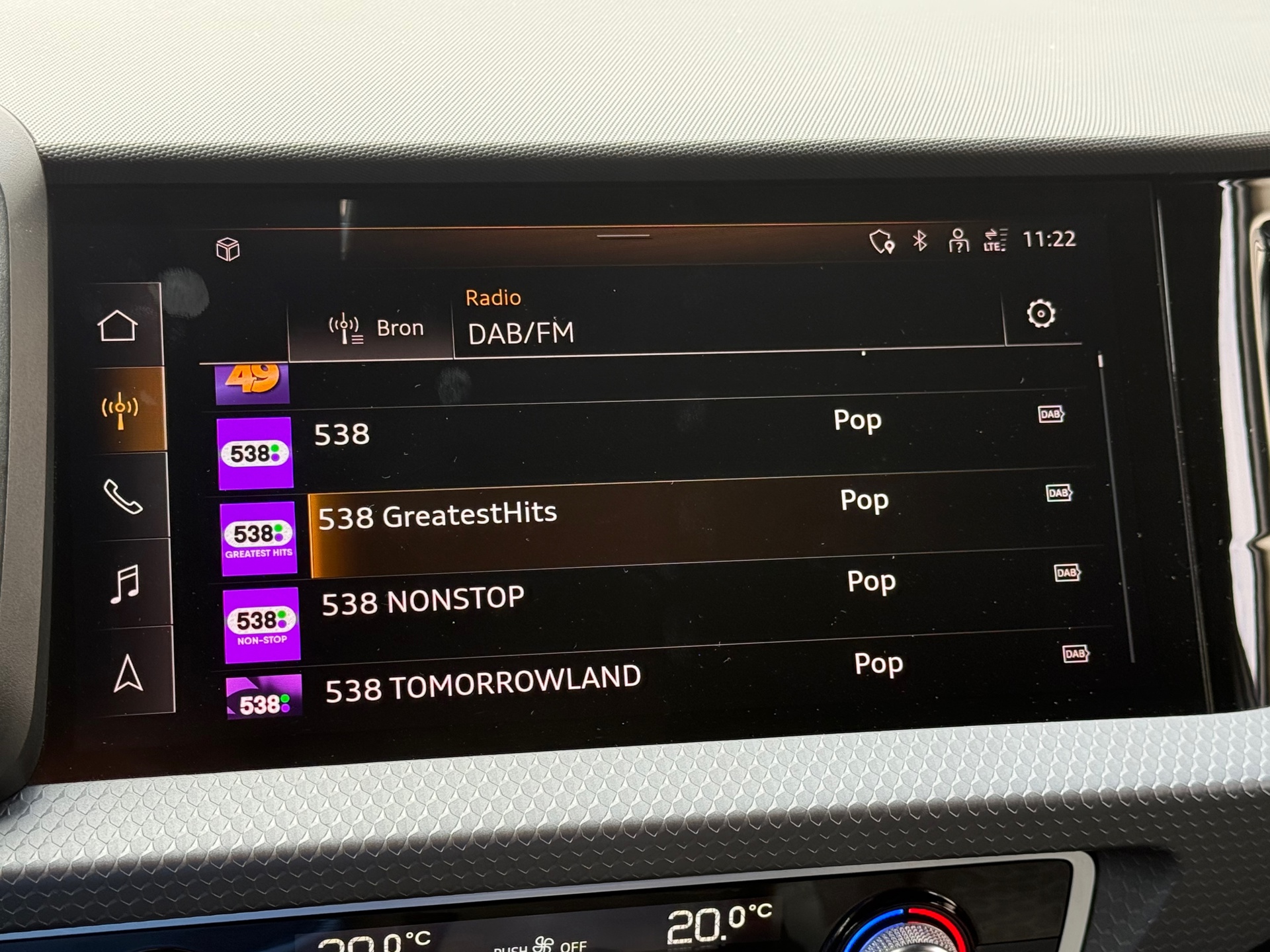 Foto van Audi A1 Sportback