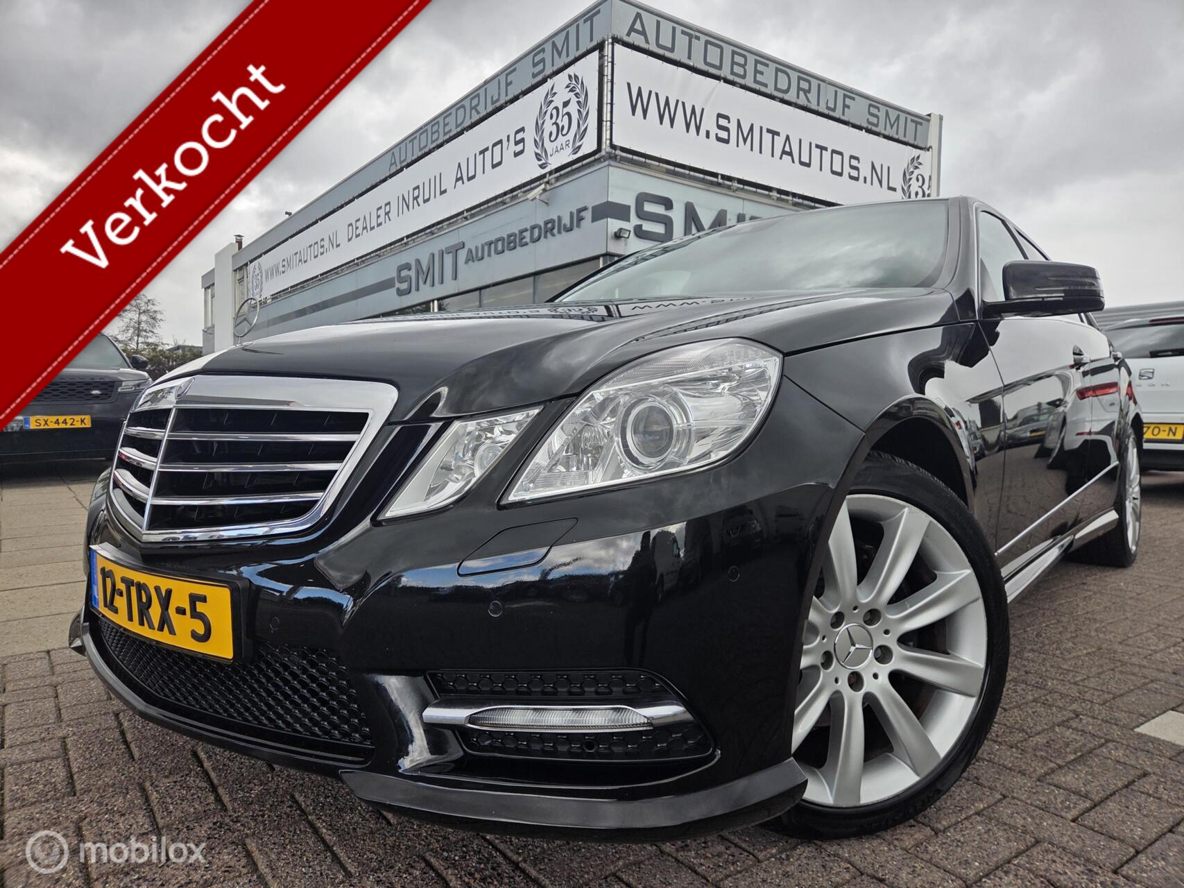 Mercedes-Benz E-klasse 200 CGI Ed. Sp. AMG 2012 - voorkant