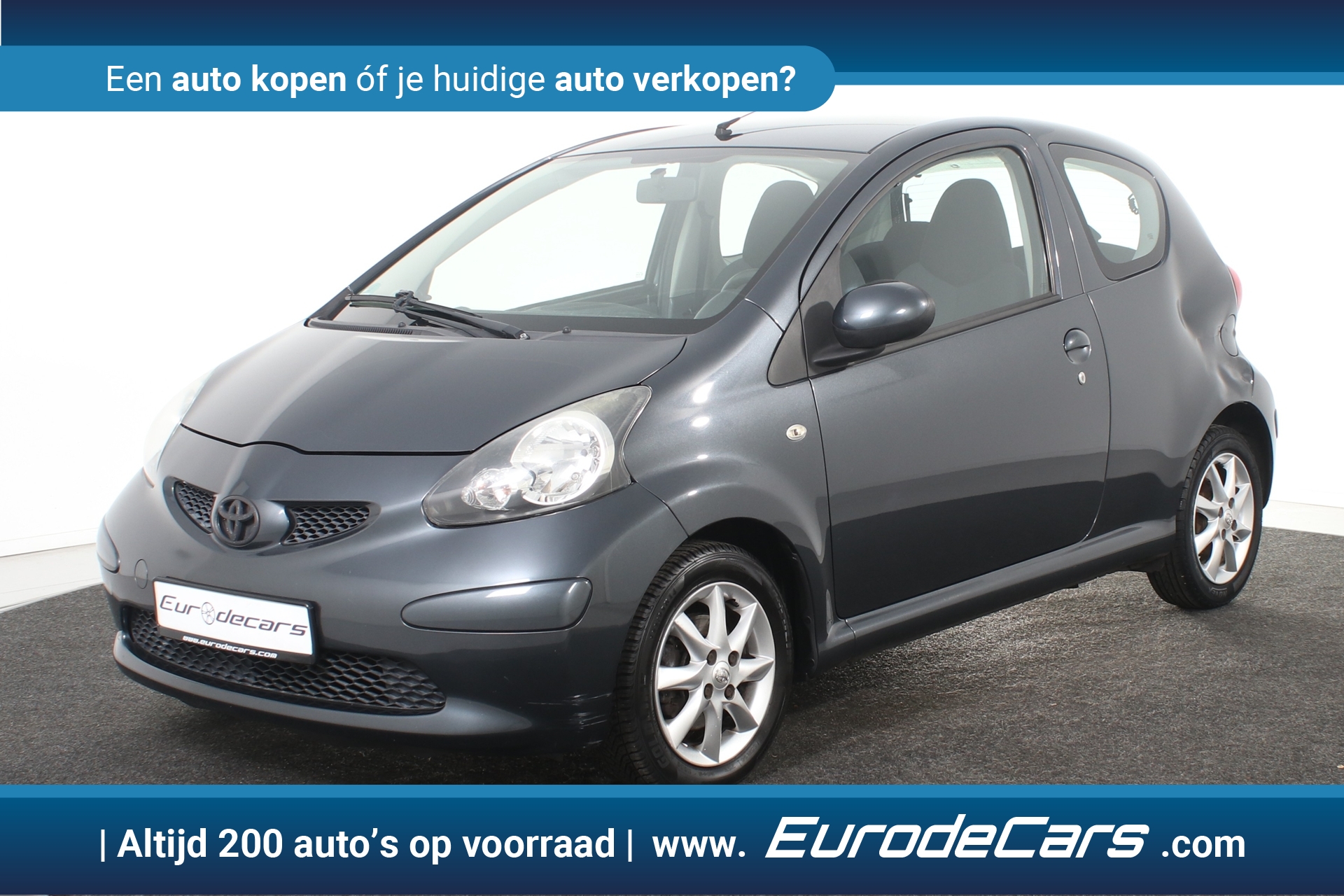 Toyota Toyota Aygo 1.0-12V + *Airco*APK 04-2027*MEENEEMPRIJS* 2007 - voorkant