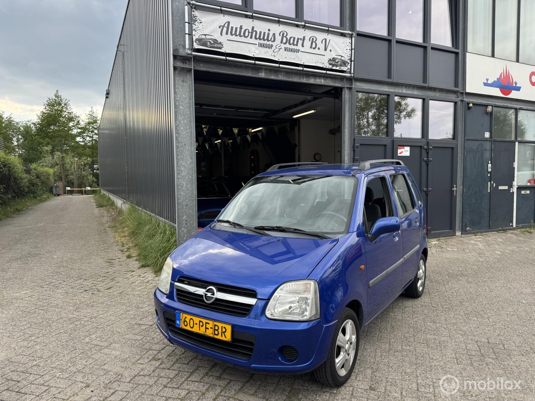 Opel Agila 1.2-16V Enjoy Airco! APK! NAP Logisch! 2004 - voorkant
