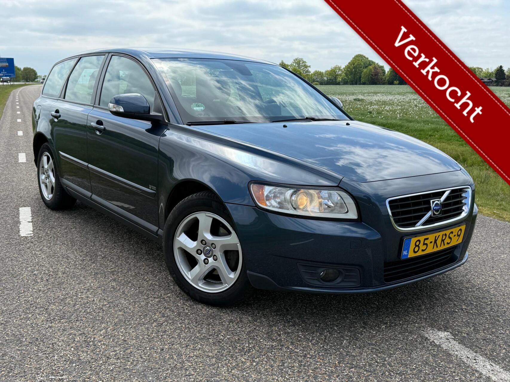 Volvo V50 1.8 Sport 125pk | Dealer Onderhouden 2010 - voorkant