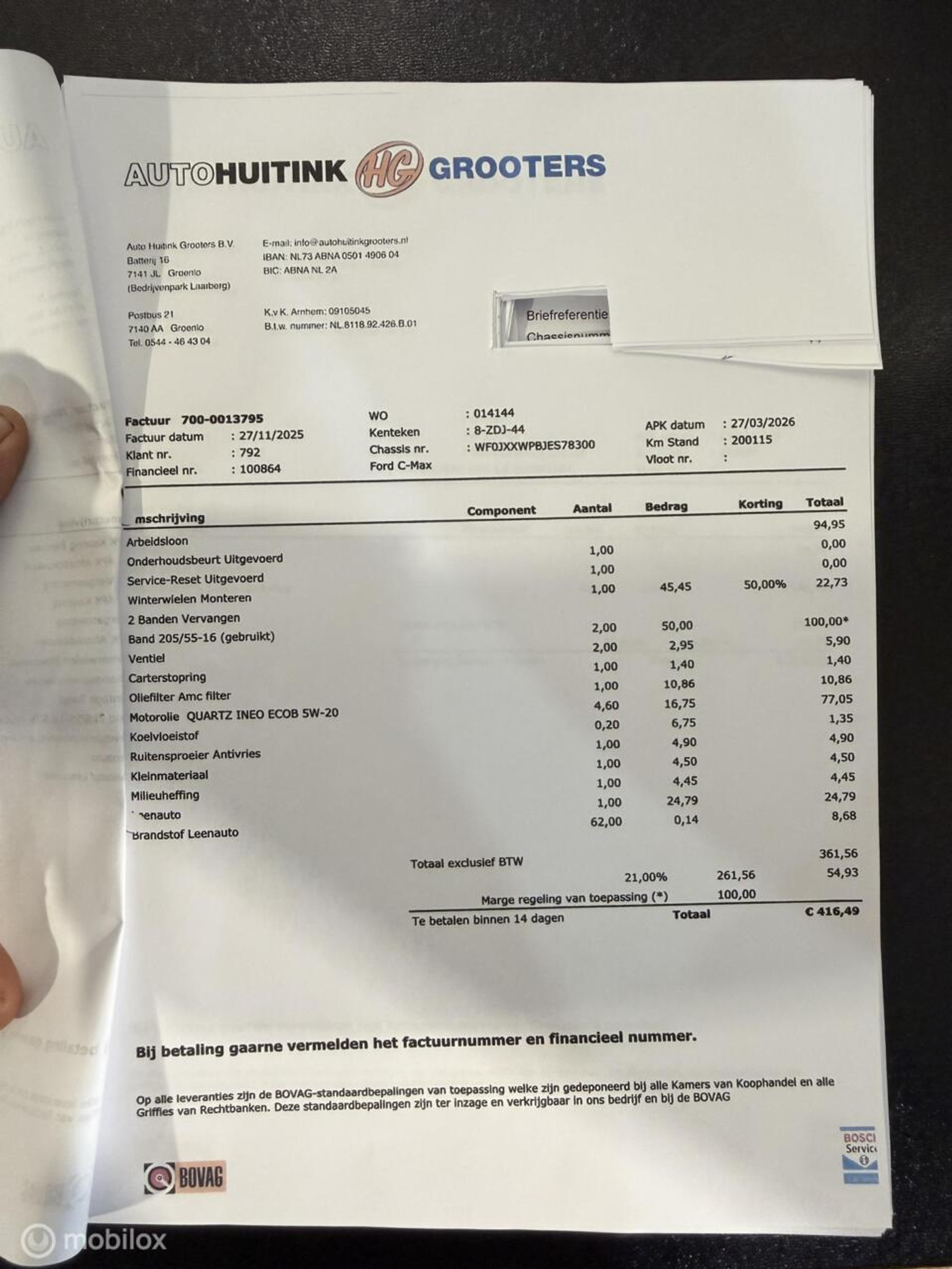 Foto van Ford C-max