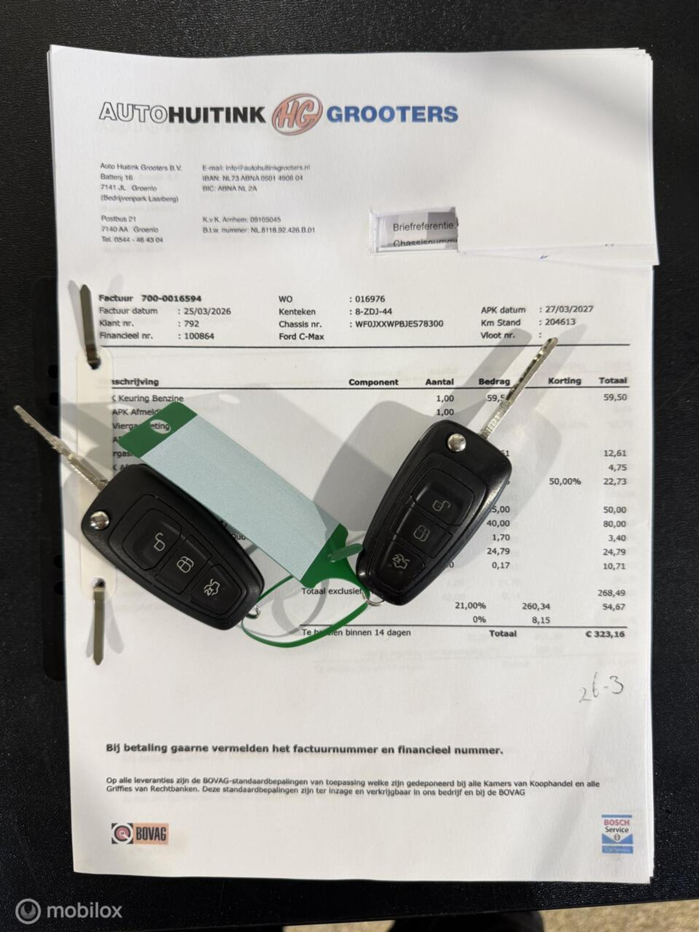 Foto van Ford C-max