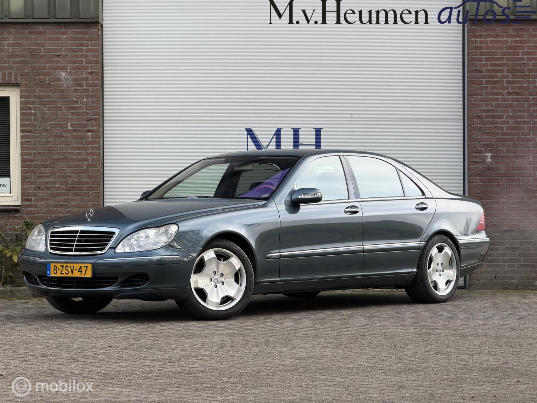 Mercedes-Benz S 600 600 Lang V12Biturbo 500PK Stoelkoel/verwarm Pano 2004 - voorkant