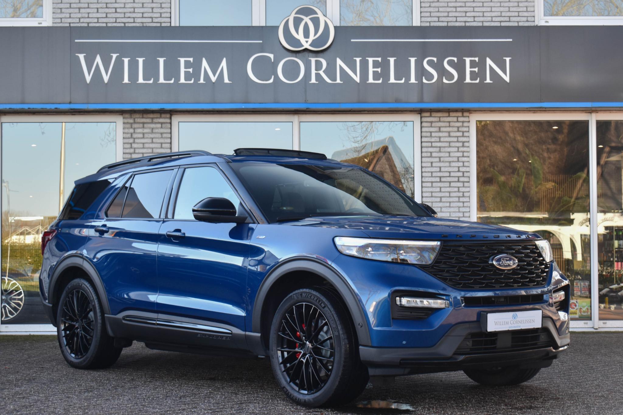 Ford Explorer PHEV ST-Line 7-Pers Pano B&O Trekhaak Zitklima ACC 2022 - voorkant
