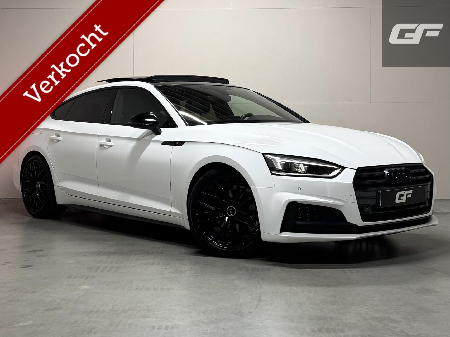 Audi A5 Sportback 2.0 TFSI S-line Black Edition Pano Virtual B&O NAP 2019 - voorkant