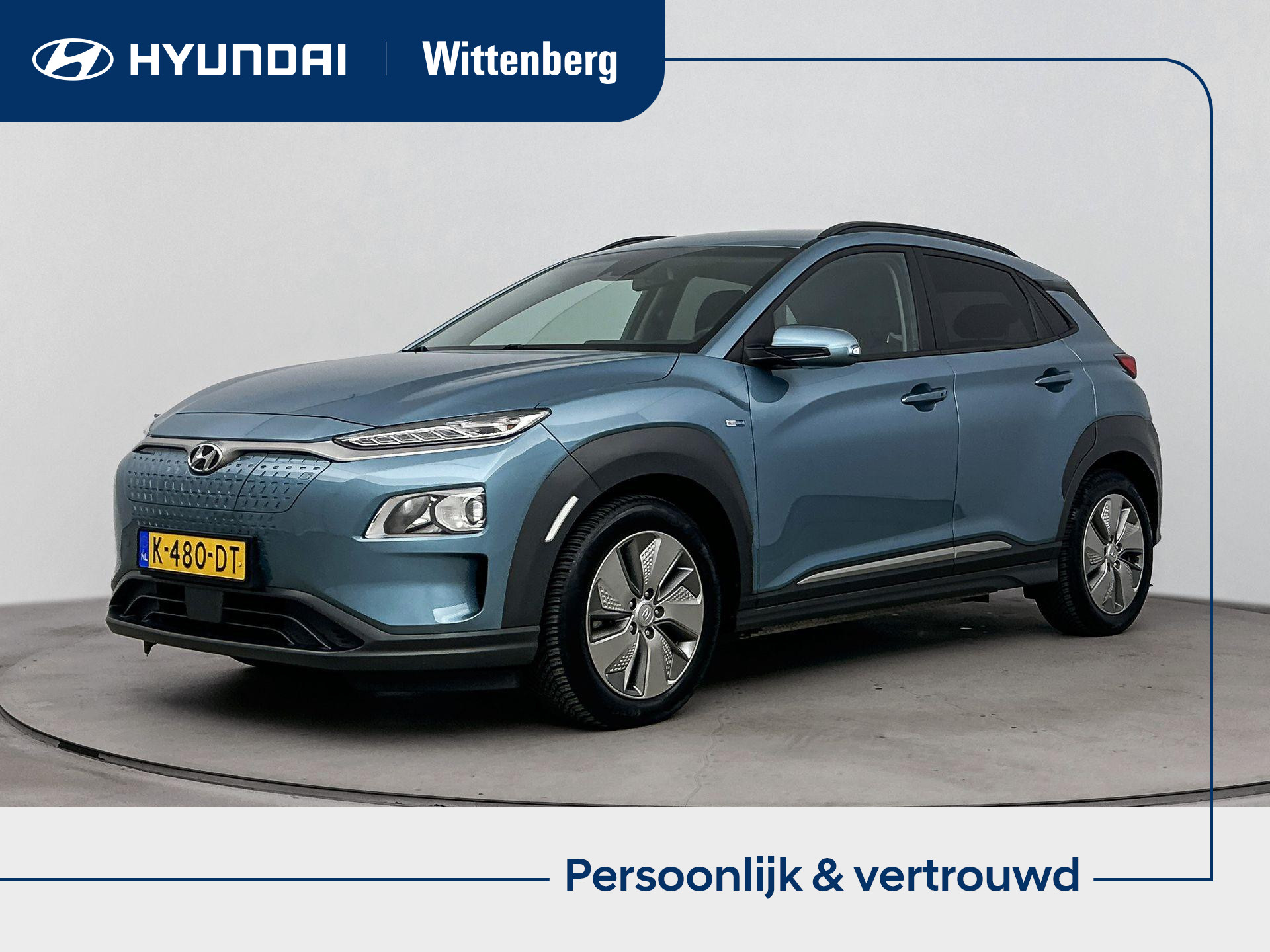 Hyundai Kona EV Fashion 64 kWh 2020 - voorkant