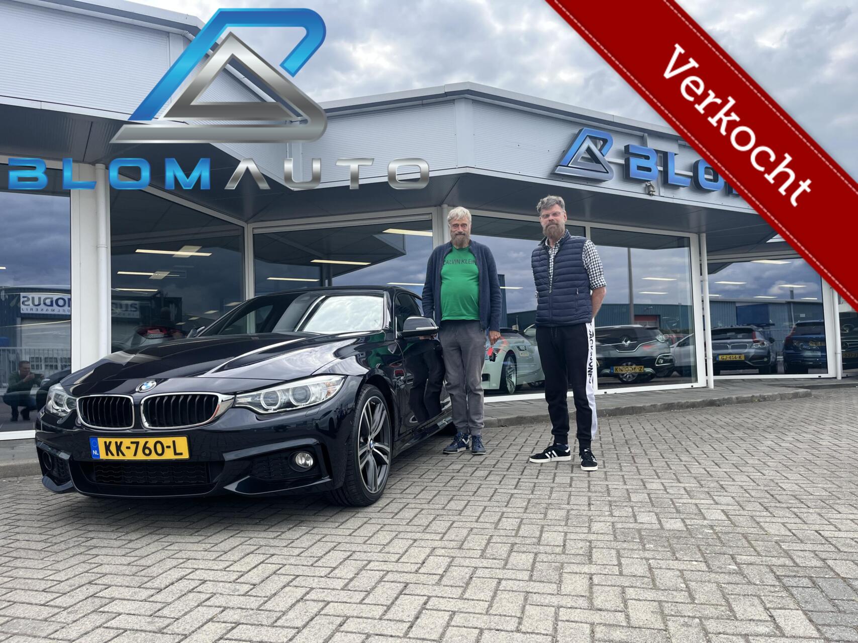 BMW 420i 420i M Sport NL AUTO LAGE KM STAND 2016 - voorkant
