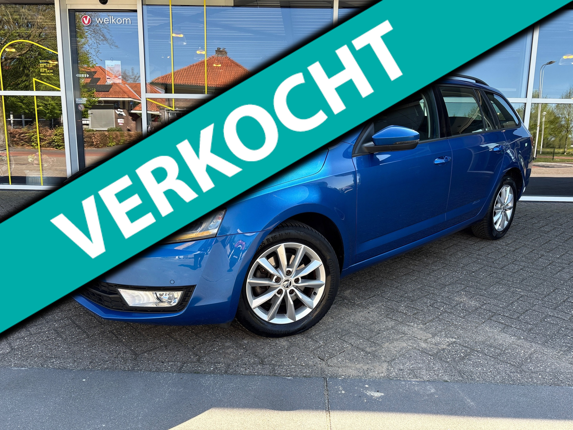 Skoda Octavia 1.2 TSI Greentech Ambition Businessline Automaat 2013 - voorkant
