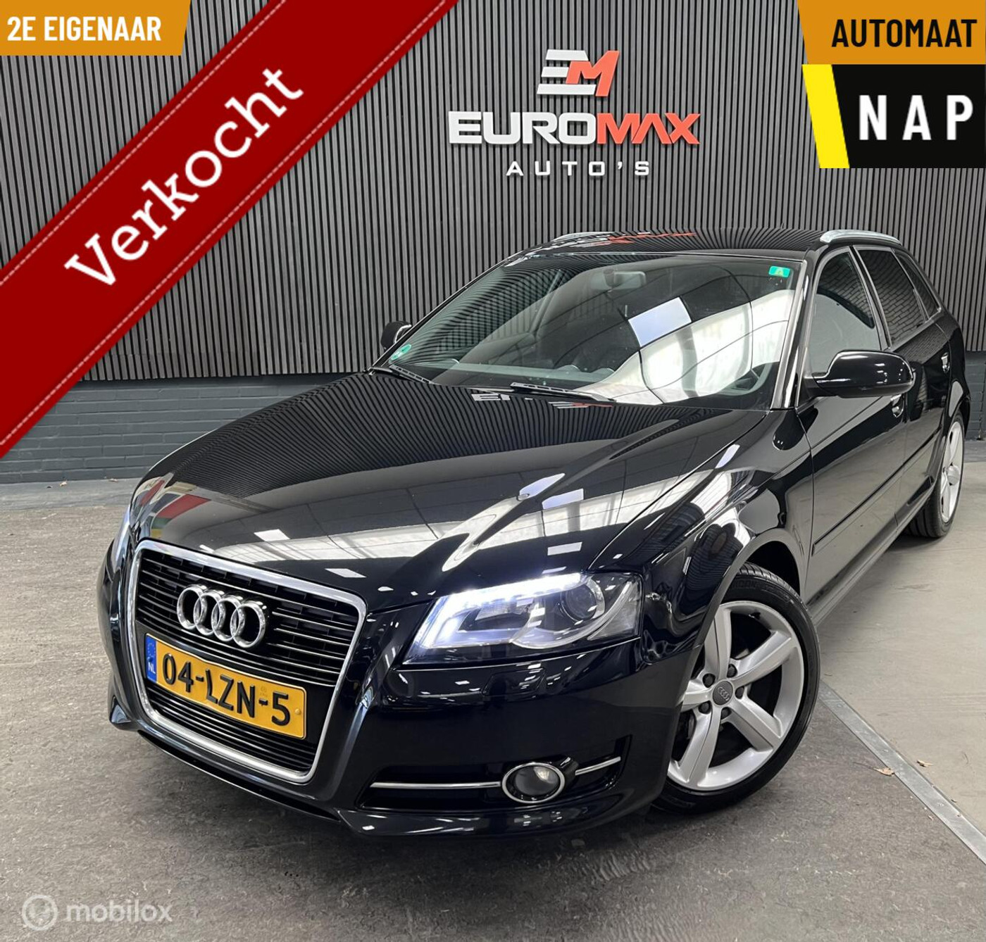 Audi Audi A3 1.4 TFSI Attraction Pro Line 2e Eigenaar. 2010 - voorkant