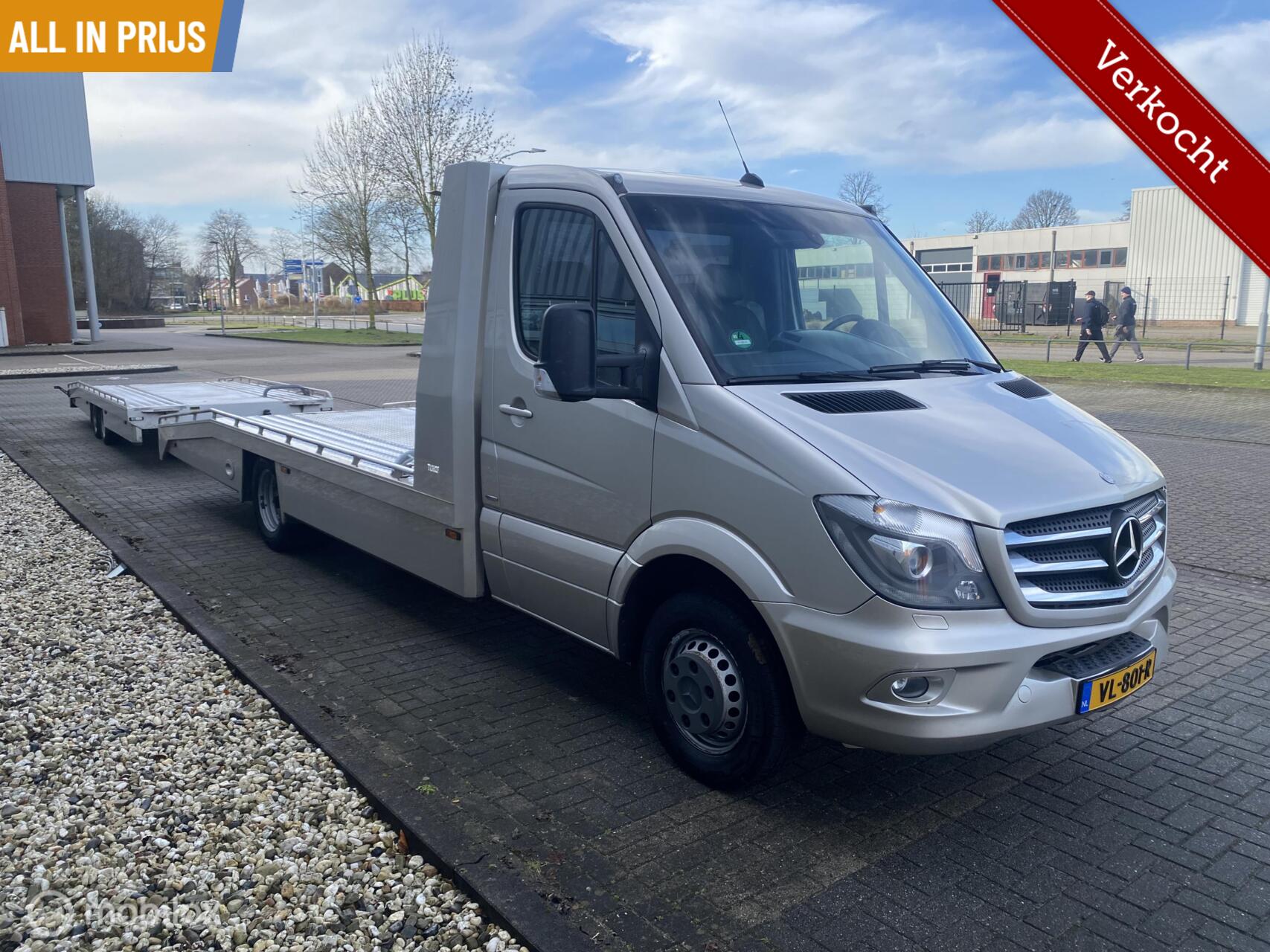 Mercedes-Benz Sprinter 519 3.0 TIJHOF VOL!! 2015 - voorkant