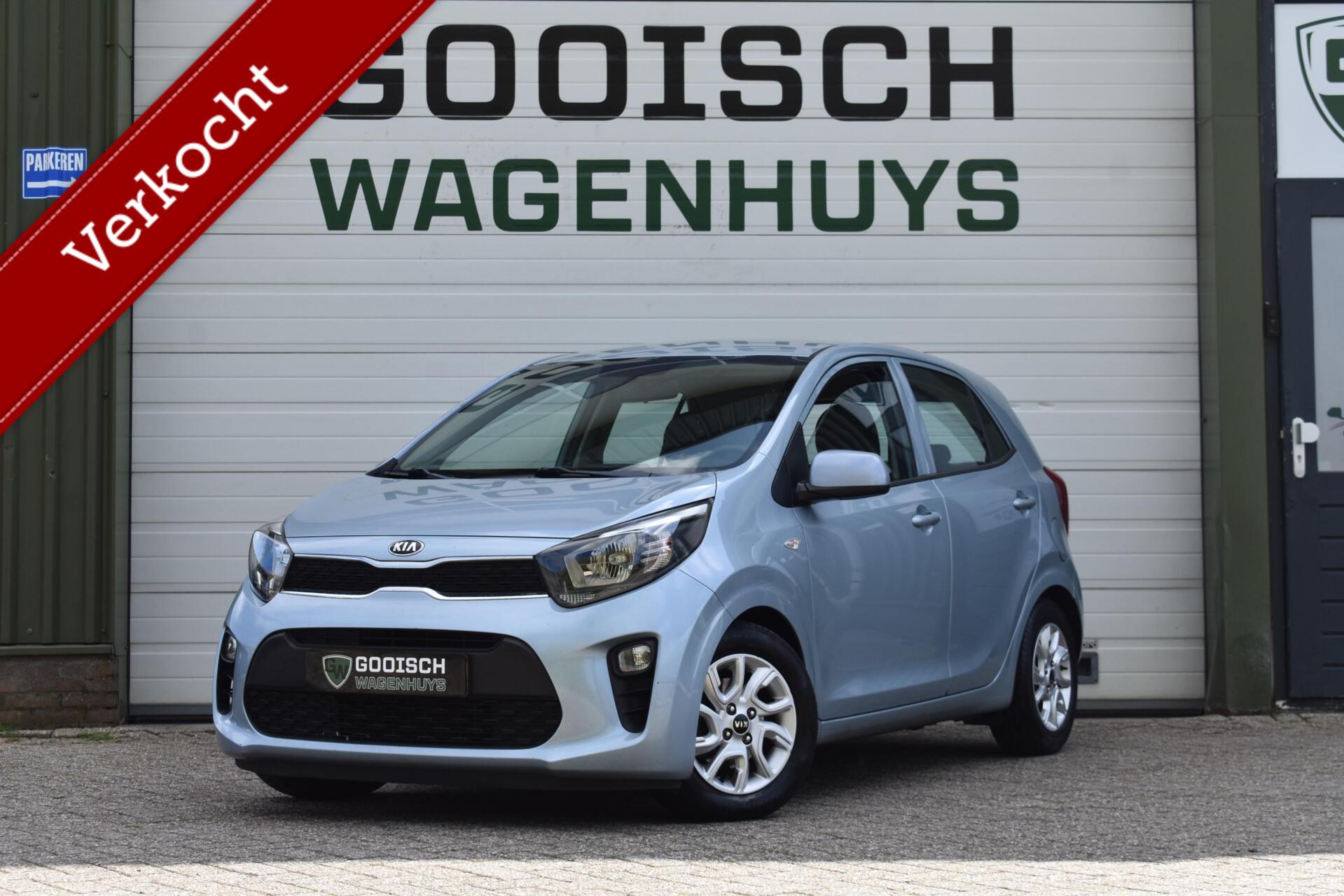 Kia Picanto 1.0 CVVT ComfortPlusLine Navigator | Camera | Carplay | 2018 - voorkant