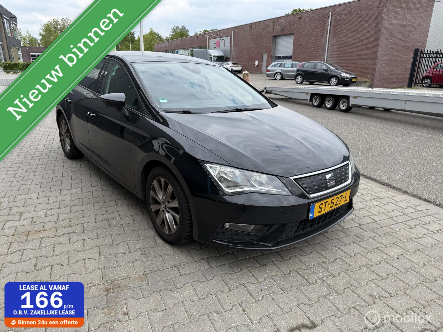 Seat Leon 1.0 EcoTSI Style Business Intense automaat 2018 - voorkant