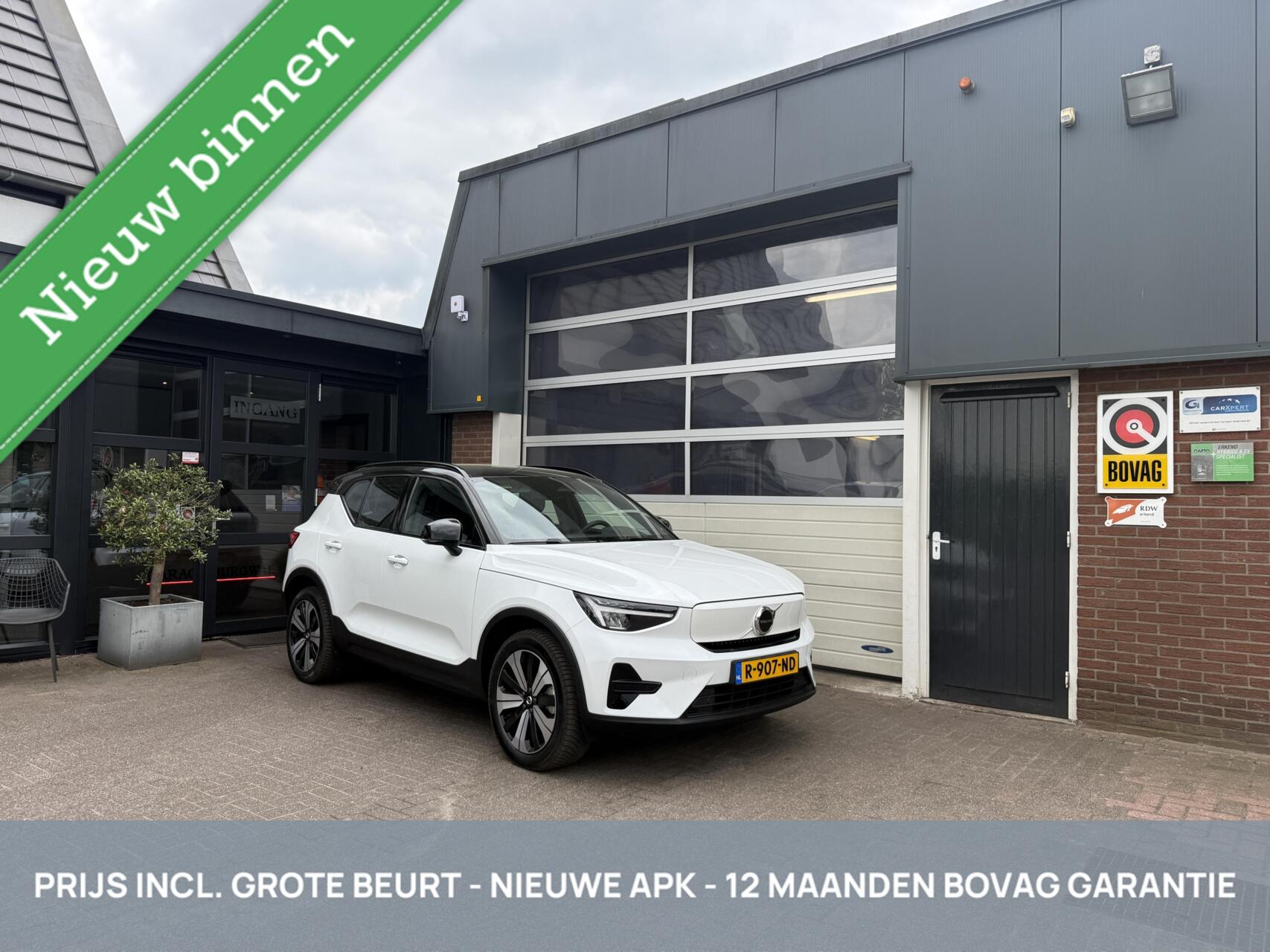 Volvo XC40 Recharge Plus 70 kWh SOH 93% *ALL-IN PRIJS* 2022 - voorkant