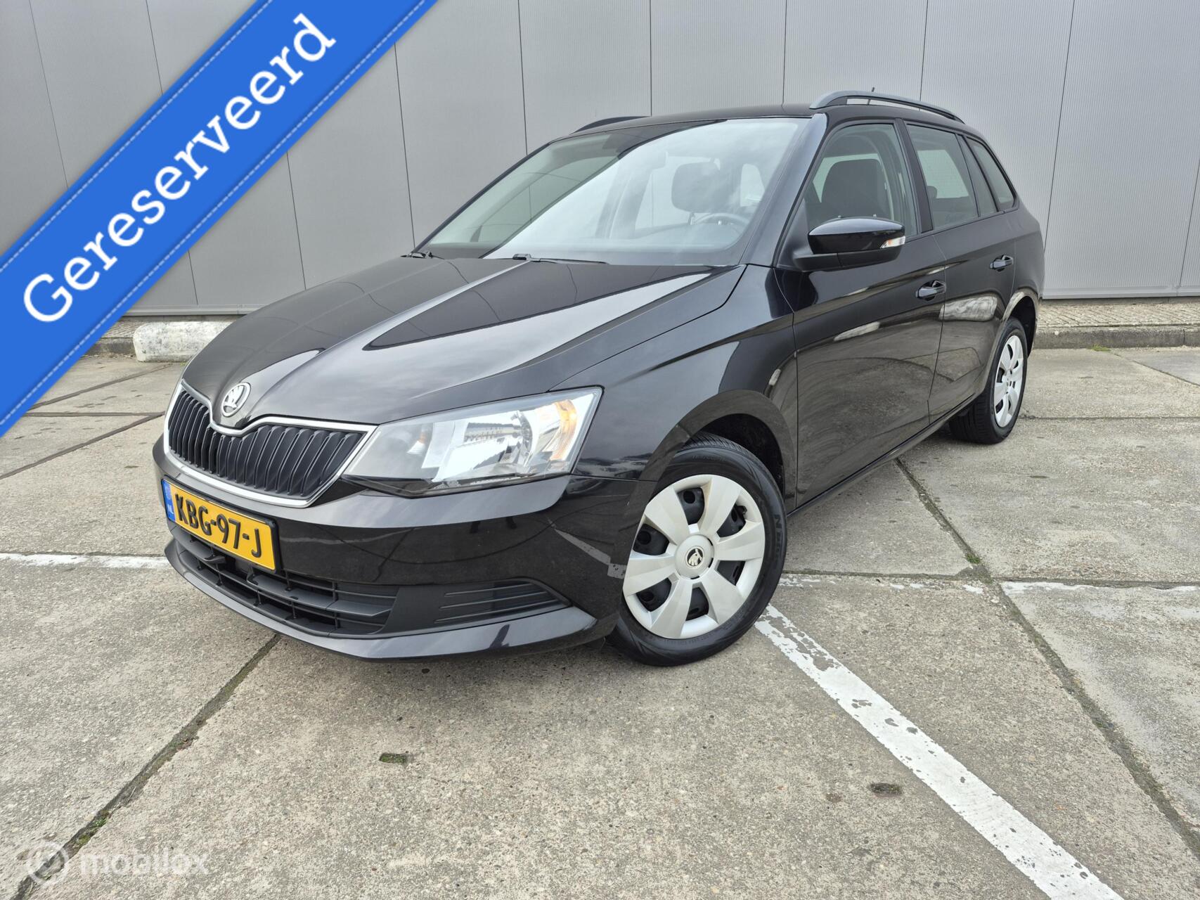 Skoda Fabia Combi 1.0 TSI Automaat / Cruise / Stoelverwarming 2017 - voorkant