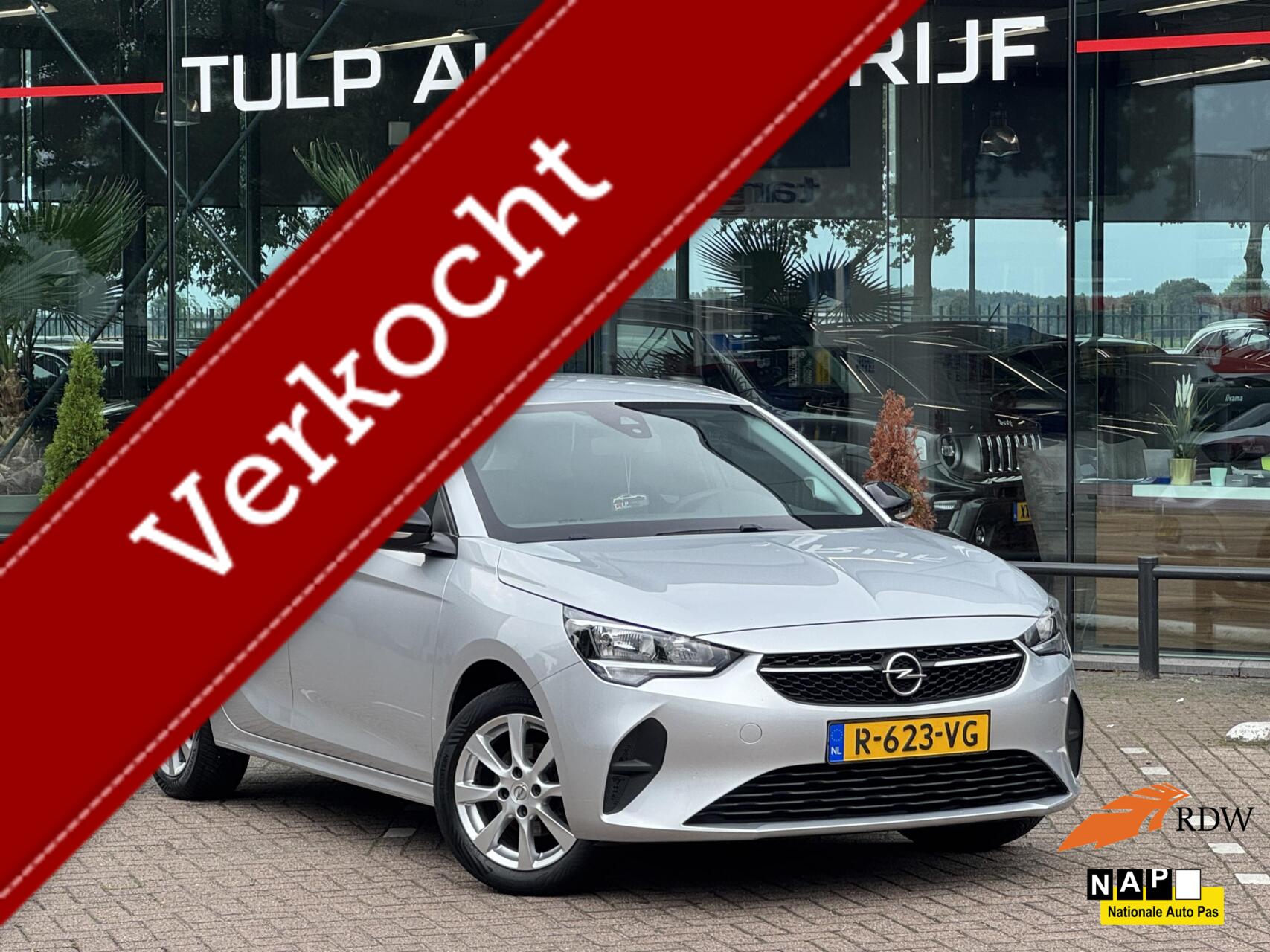 Opel Corsa 1.2 Edition 5drs bj 2022 1e eigenaar btw auto 2022 - voorkant