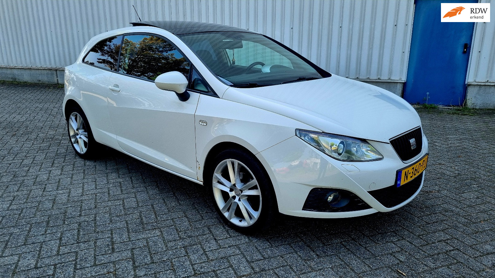 Seat Ibiza 1.6 Stylance Automaat 2009 - voorkant