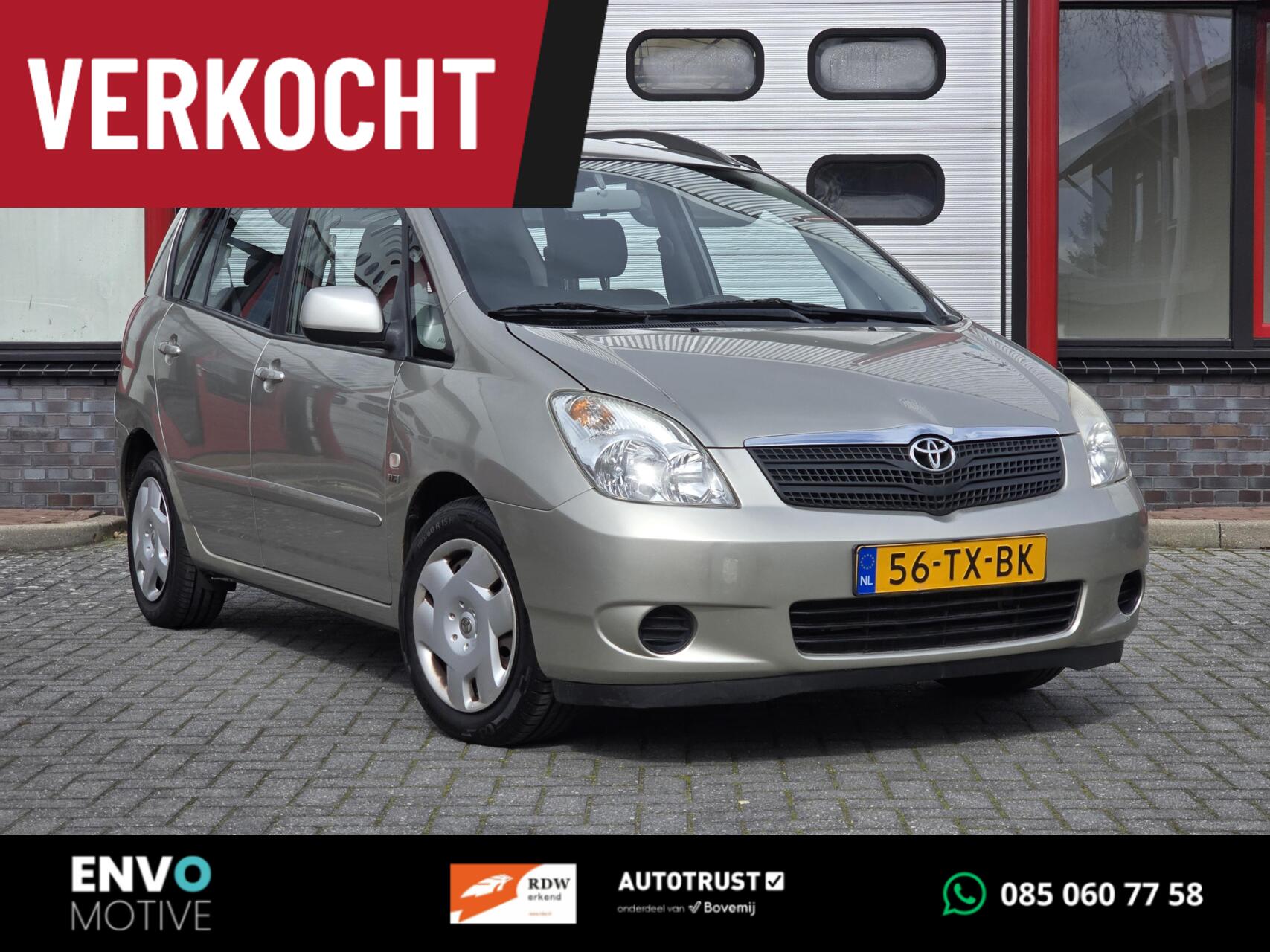 Foto van TOYOTA TOYOTA COROLLA VERSO