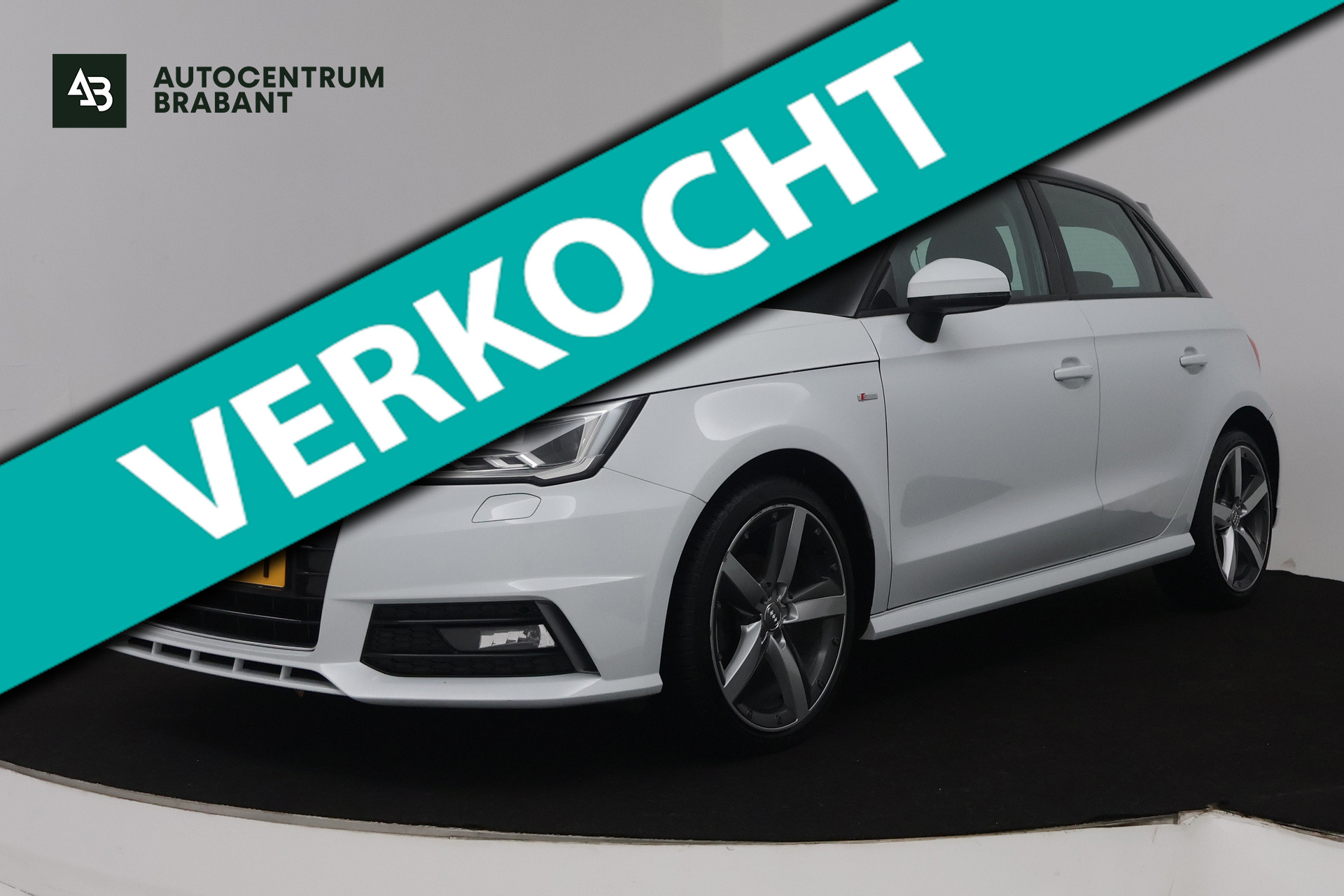 Audi A1 Sportback 1.0 TFSI Sport Pro Line S (STOELVERWARMING, NAVIGATIE, PARKEERSENSOREN, AUTOMAAT) 2015 - voorkant