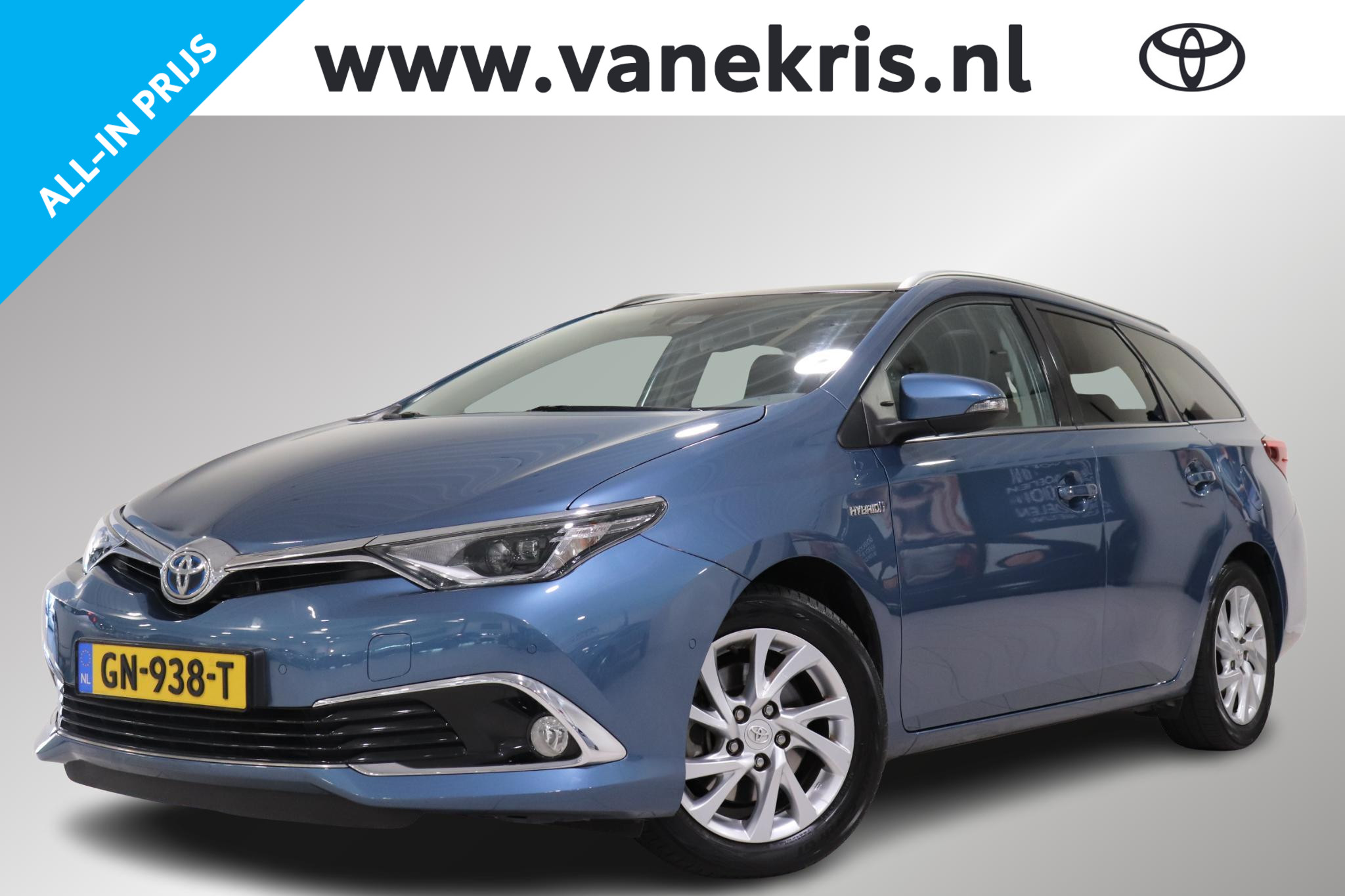 Toyota Toyota Auris 1.8 Hybrid Lease Pro, 2015 - voorkant