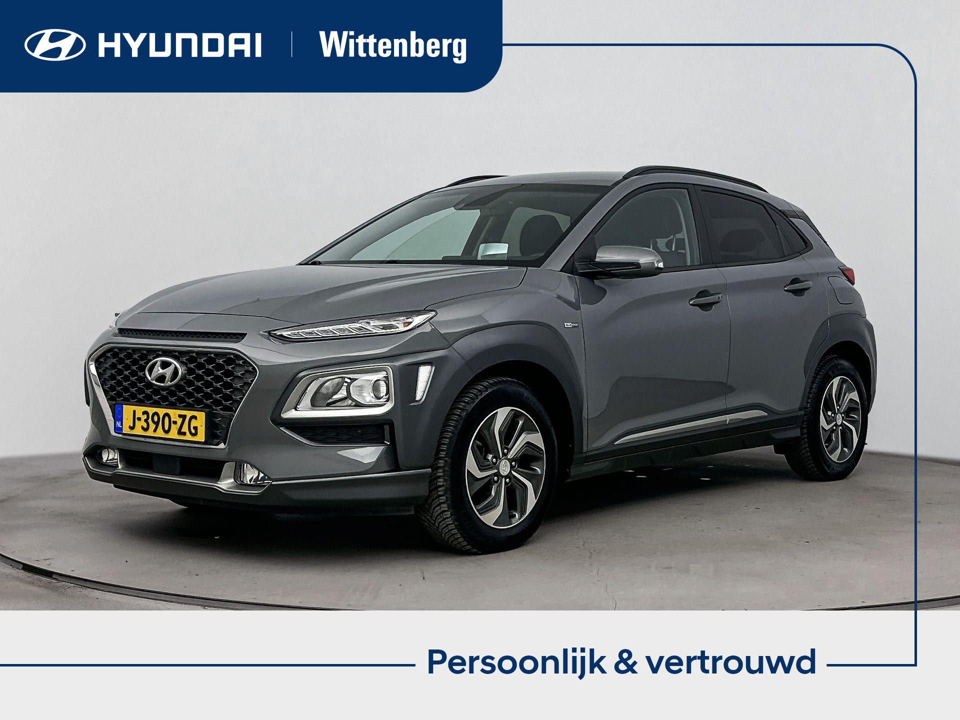 Hyundai Kona 1.6 GDI HEV FASHION 2020 - voorkant