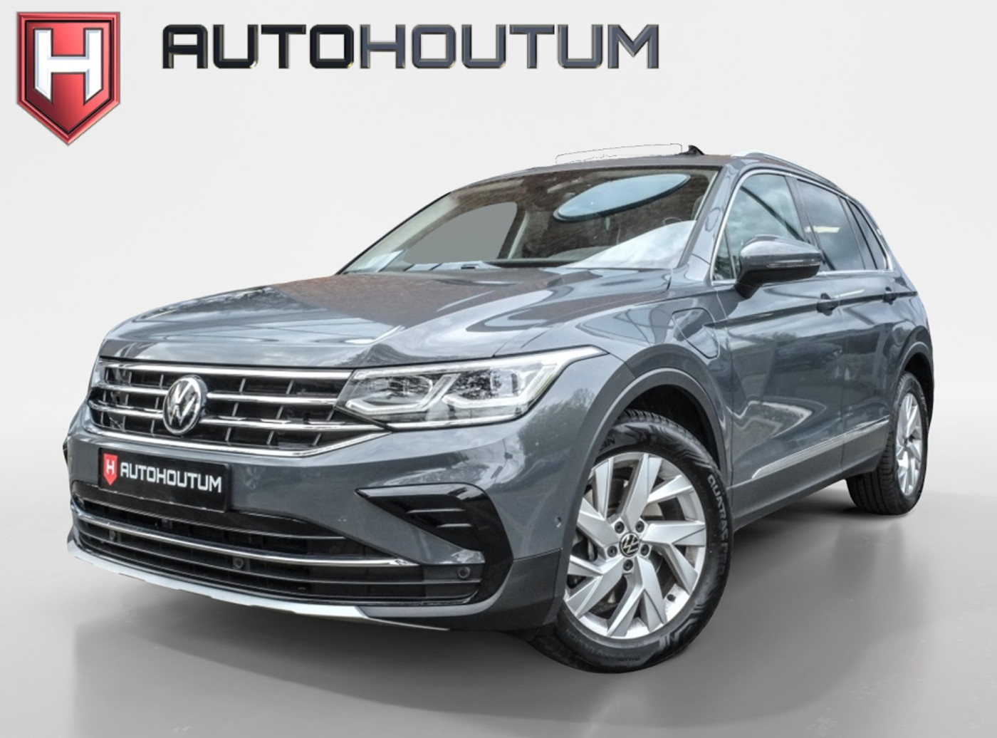 Volkswagen Tiguan Elegance eHybrid | SOH 84% | Trekhaak | Panoramadak | Virtual co 2021 - voorkant
