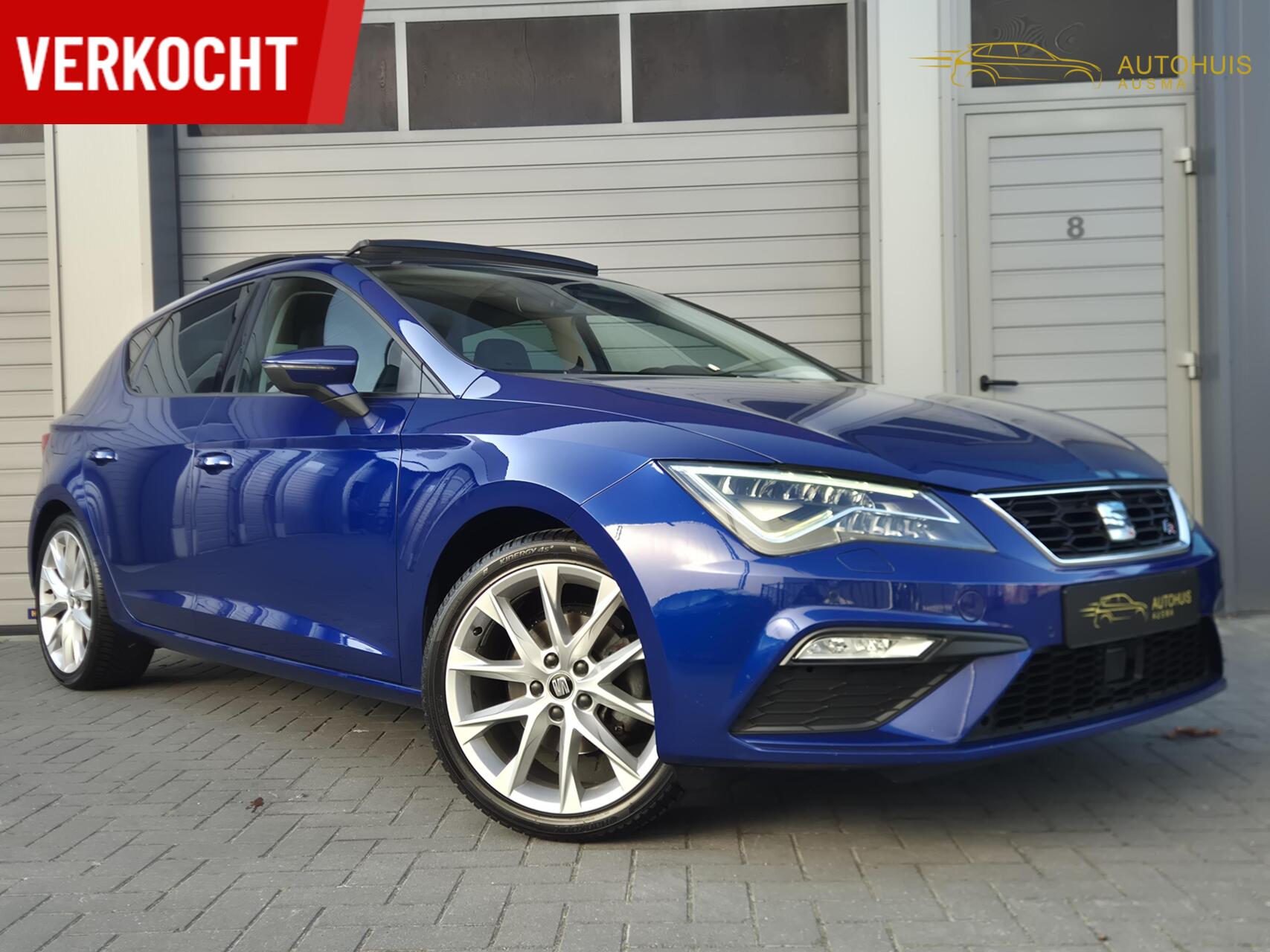 Seat Leon 1.4 EcoTSI FR Pano/Led/Sound/Sfeer/Cruise/Carplay/ 2017 - voorkant