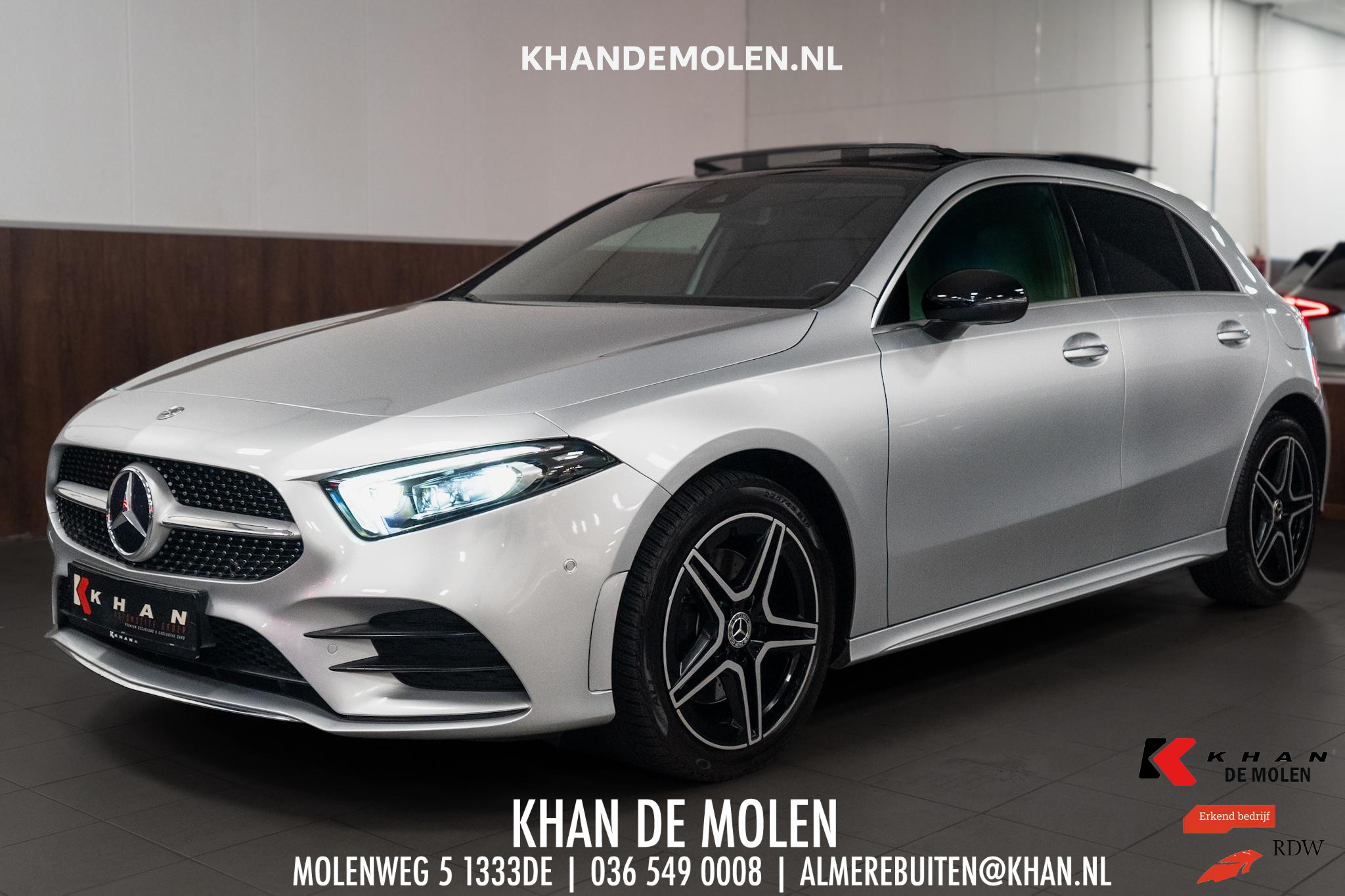Mercedes-Benz A-klasse 250 e AMG Line 2020 - voorkant