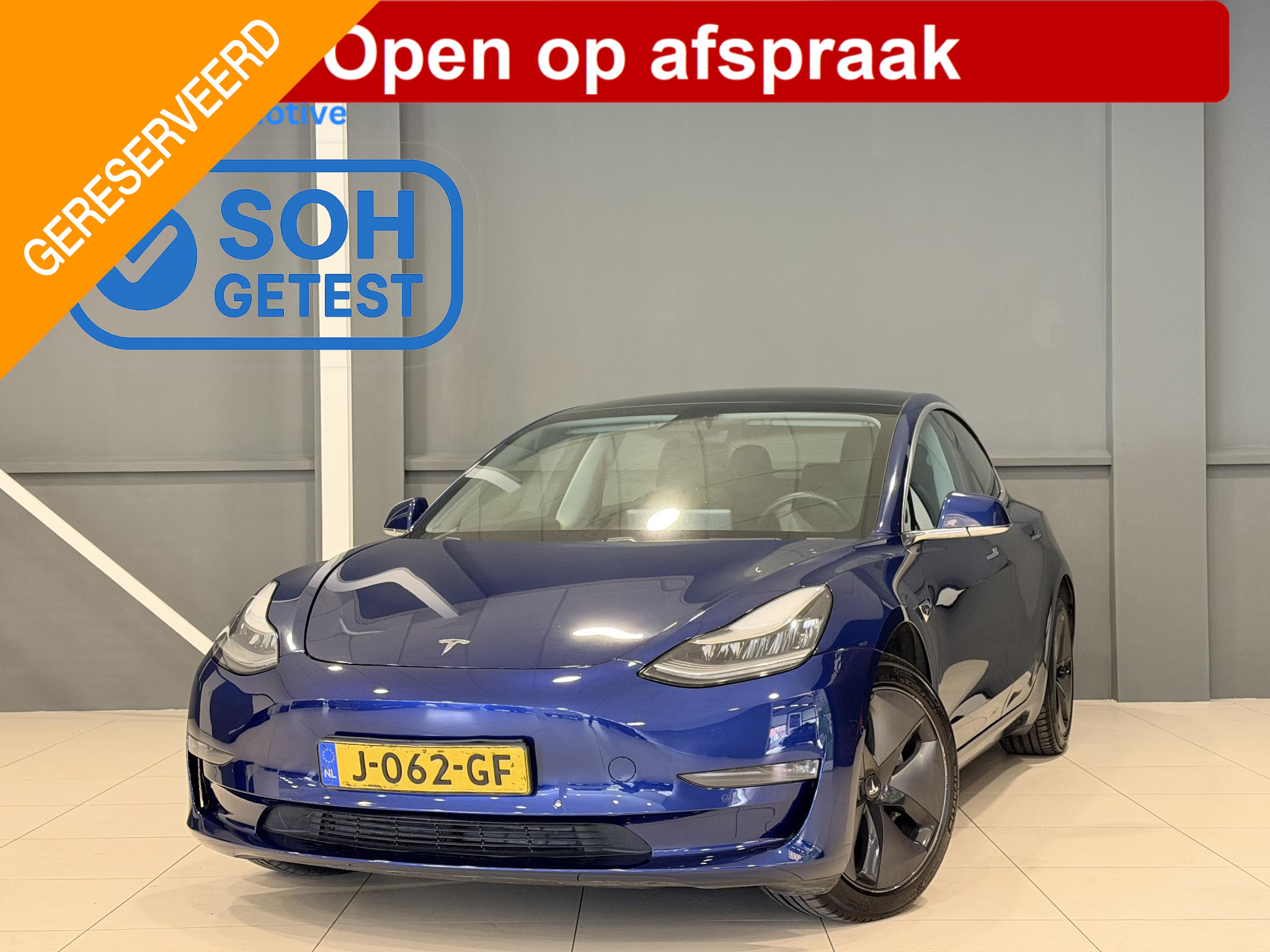 Tesla Model 3 Long Range AWD 75 kWh 2019 - voorkant