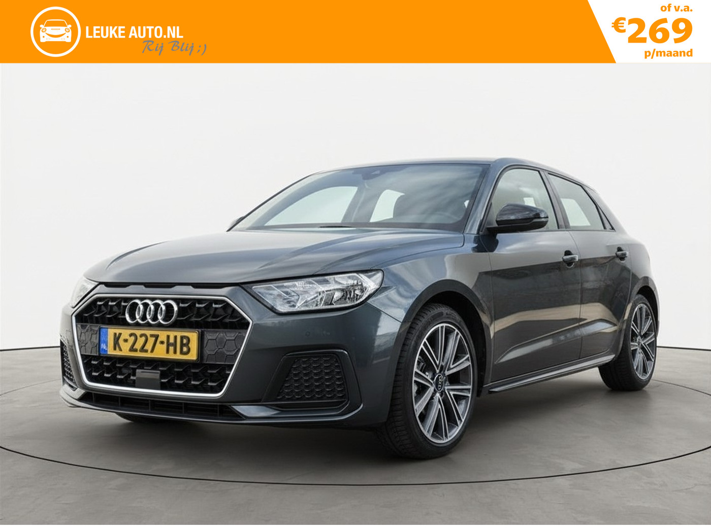 Audi A1 Sportback 25 TFSI 96PK epic 2021 - voorkant