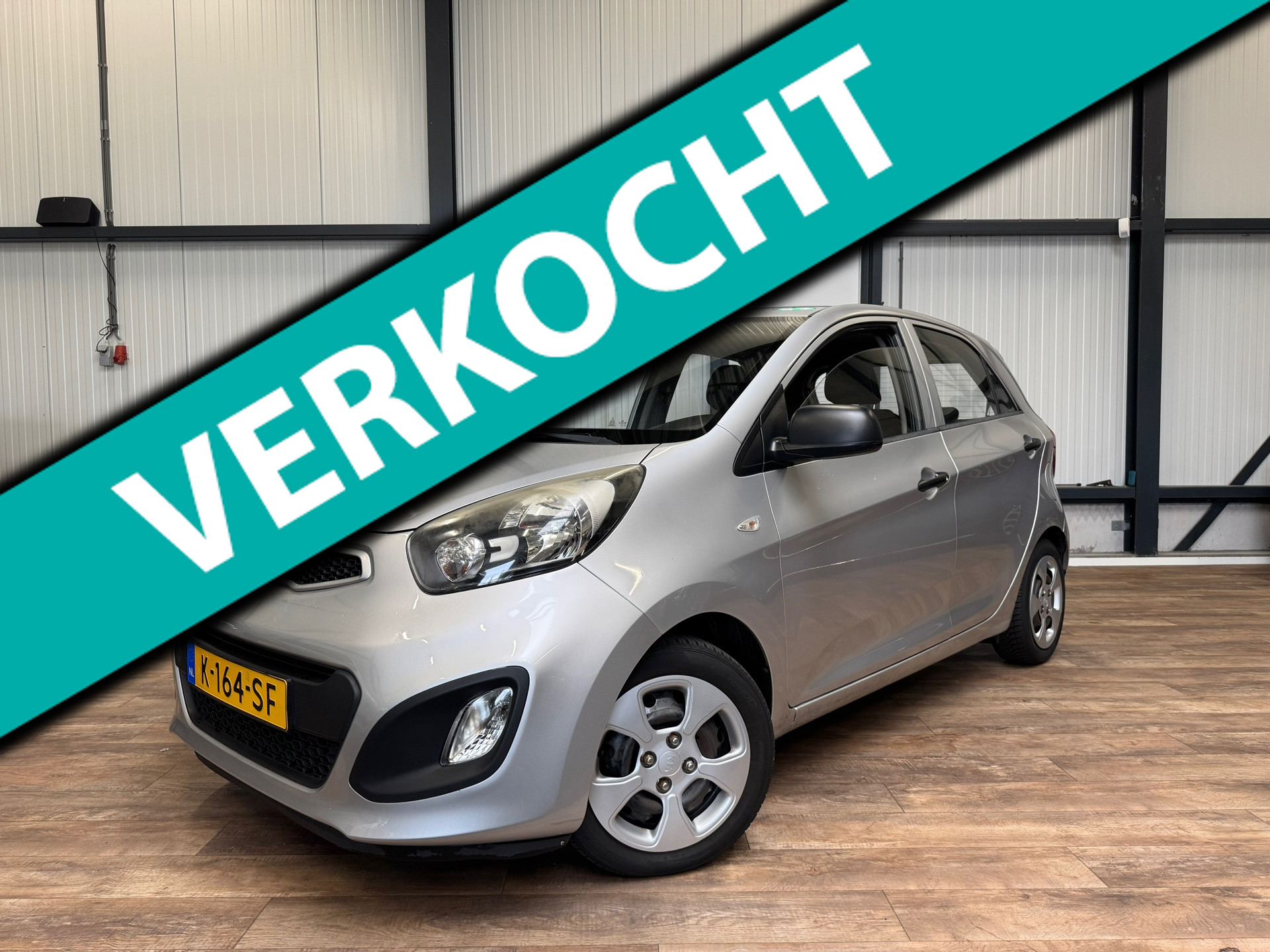 Kia Picanto 1.0 CVVT 5 DRS / AIRCO / CARPLAY / NETTE STAAT 2012 - voorkant