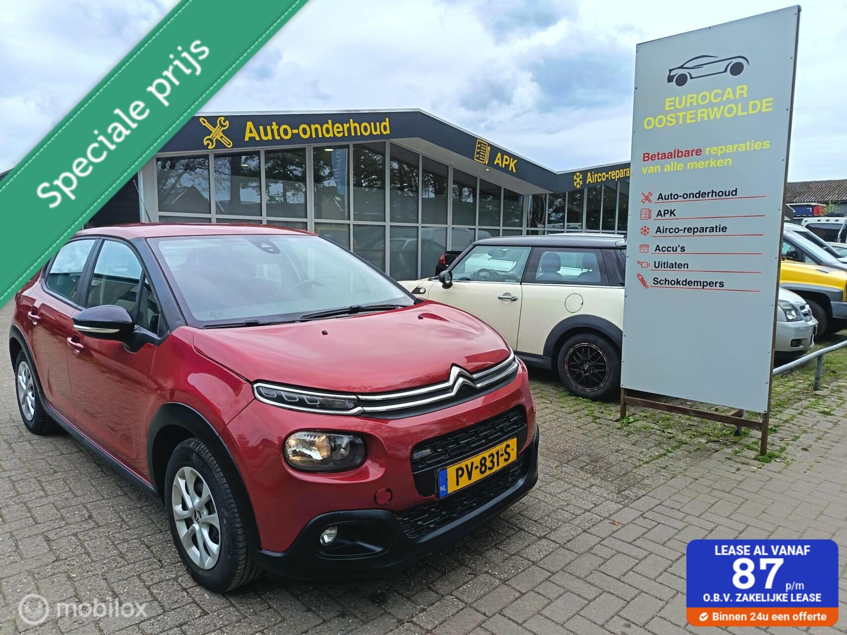 Citroen C3 1.2 PureTech 2017 - voorkant