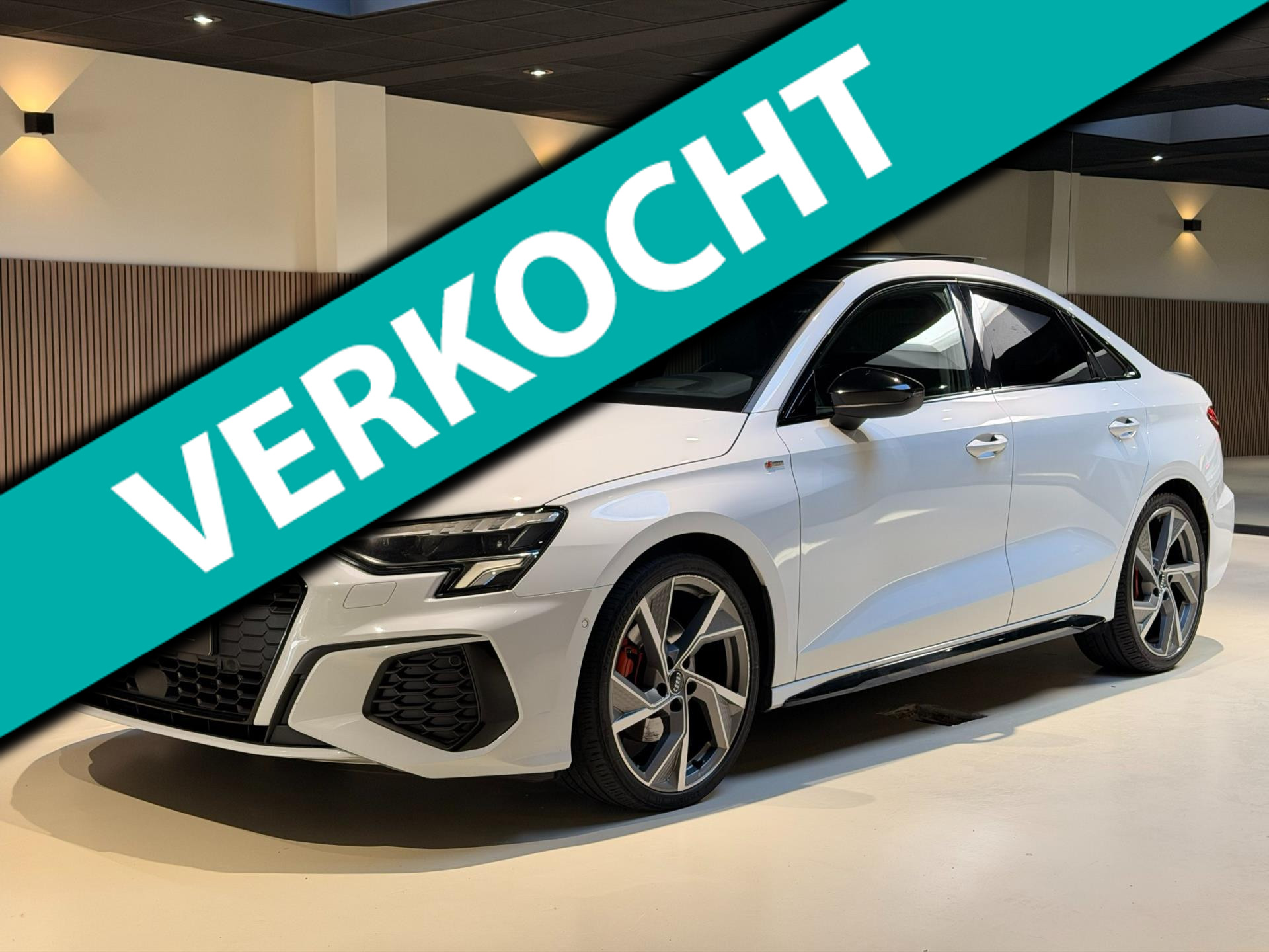 Audi A3 Limousine 35 TFSI 3x S-Line |Pano|B&O|Virtual|HUD|ACC|Stoelverwarming|Apple carplay 2020 - voorkant
