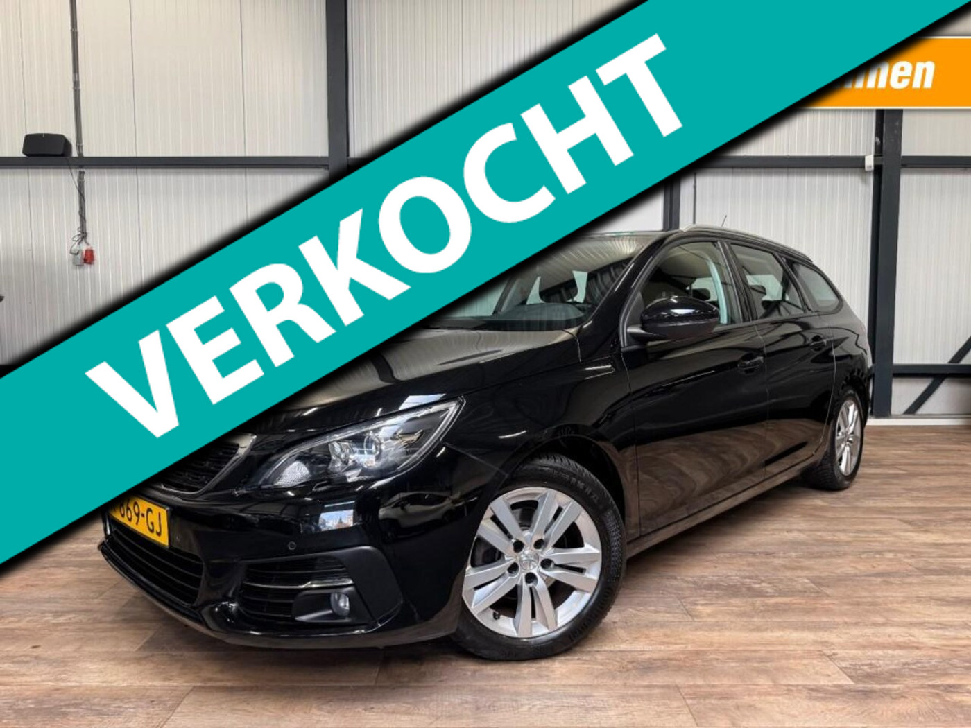 Peugeot 308 1.2 PureTech Blue Lease Premium 2018 - voorkant