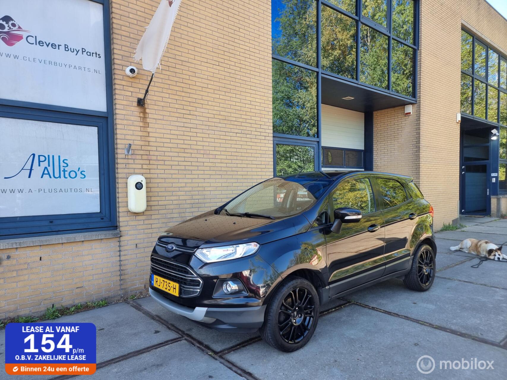 Ford Ecosport Titanium S – NAP, APK, trekhaak, luxe klaar! 2017 - voorkant