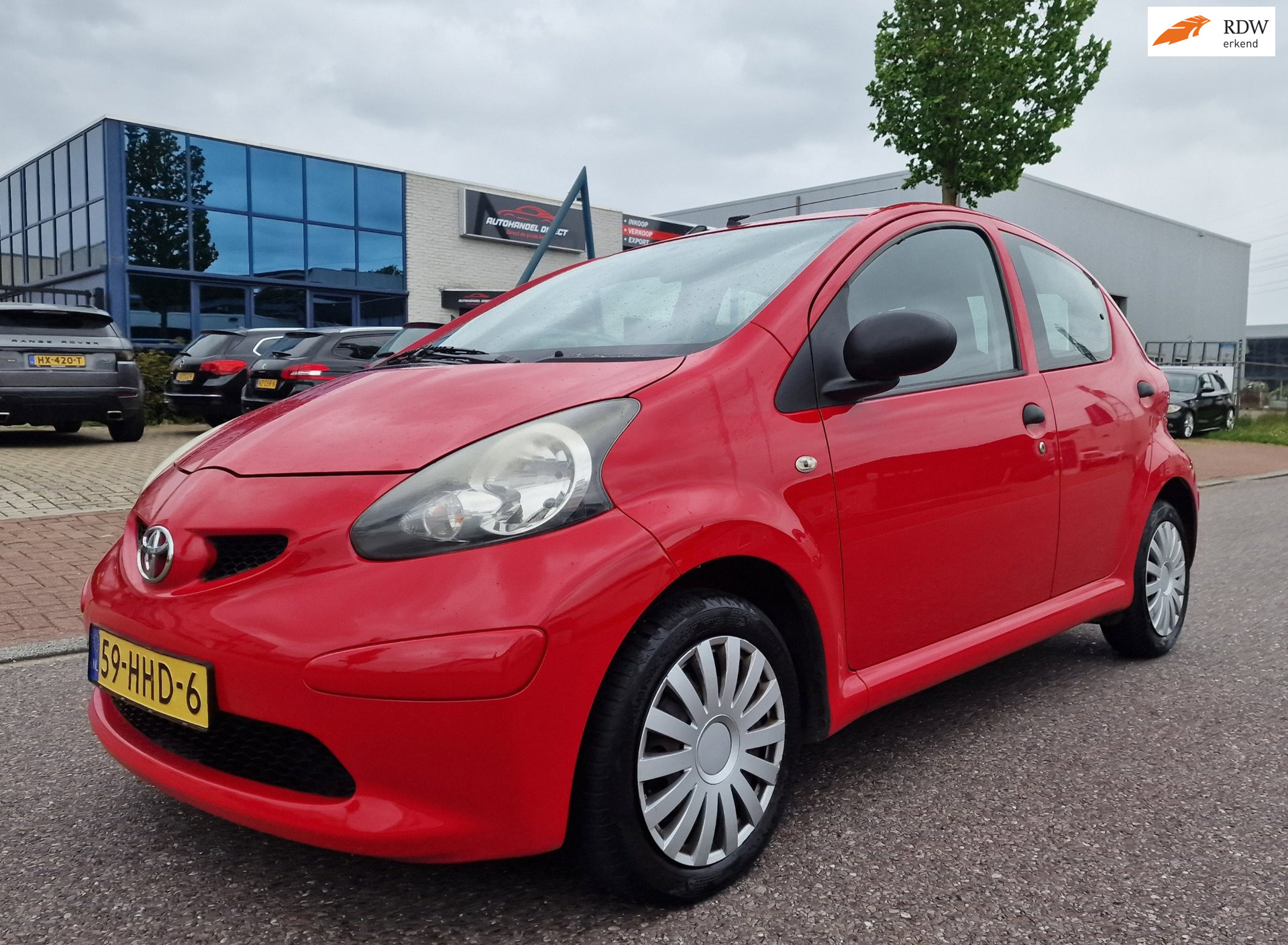 Toyota Toyota Aygo 1.0-12V BOEKJES 5 DEUR GOEDKOOP RIJDEN 2008 - voorkant