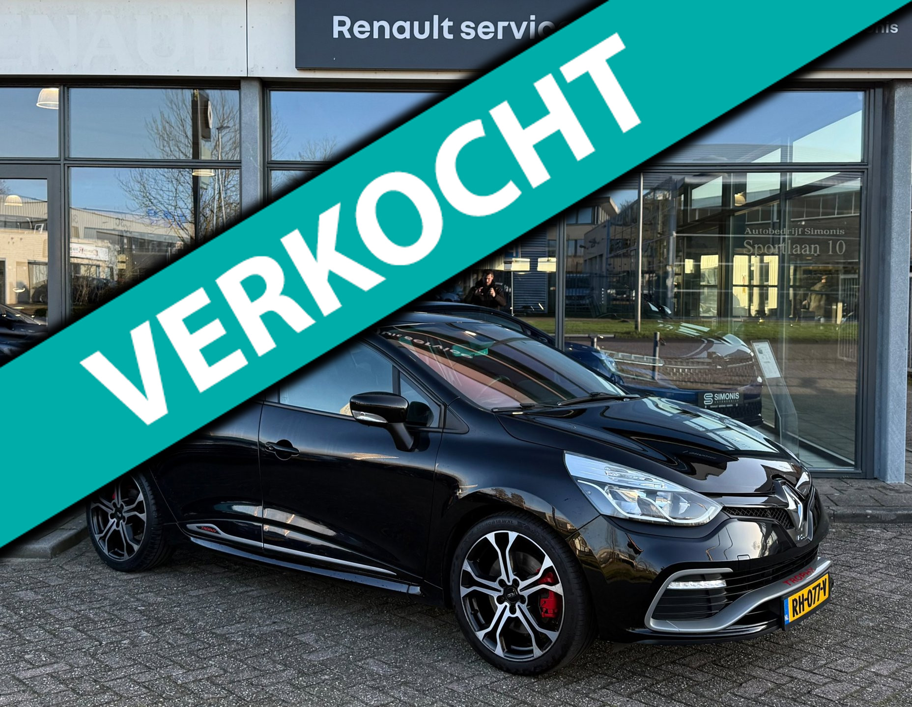 Renault Clio 1.6 R.S. Trophy 2015 - voorkant